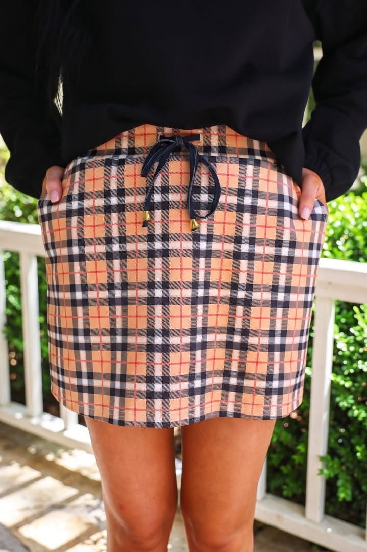 PREORDER: Nora Plaid Skort by Jess Lea / Array (ETA: July)
