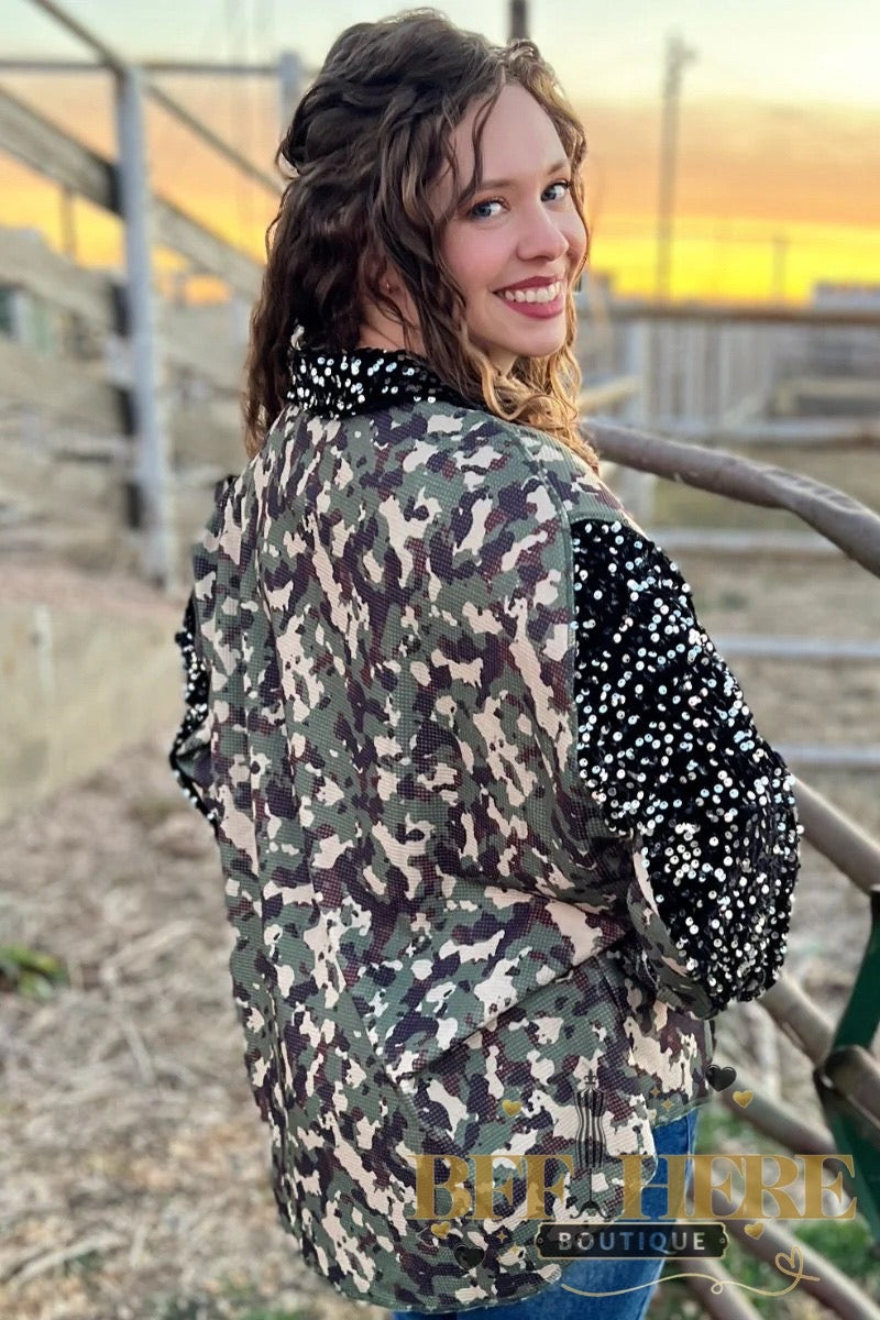 Bold and Classy Shacket by Sterling Kreek - BFF Here