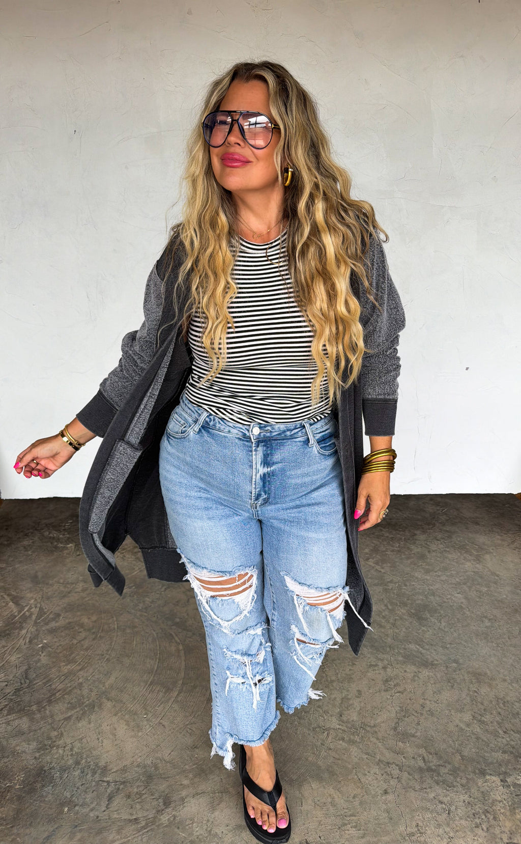 PREORDER: Urban Distressed Crop Jean by Blakeley (ETA: September)