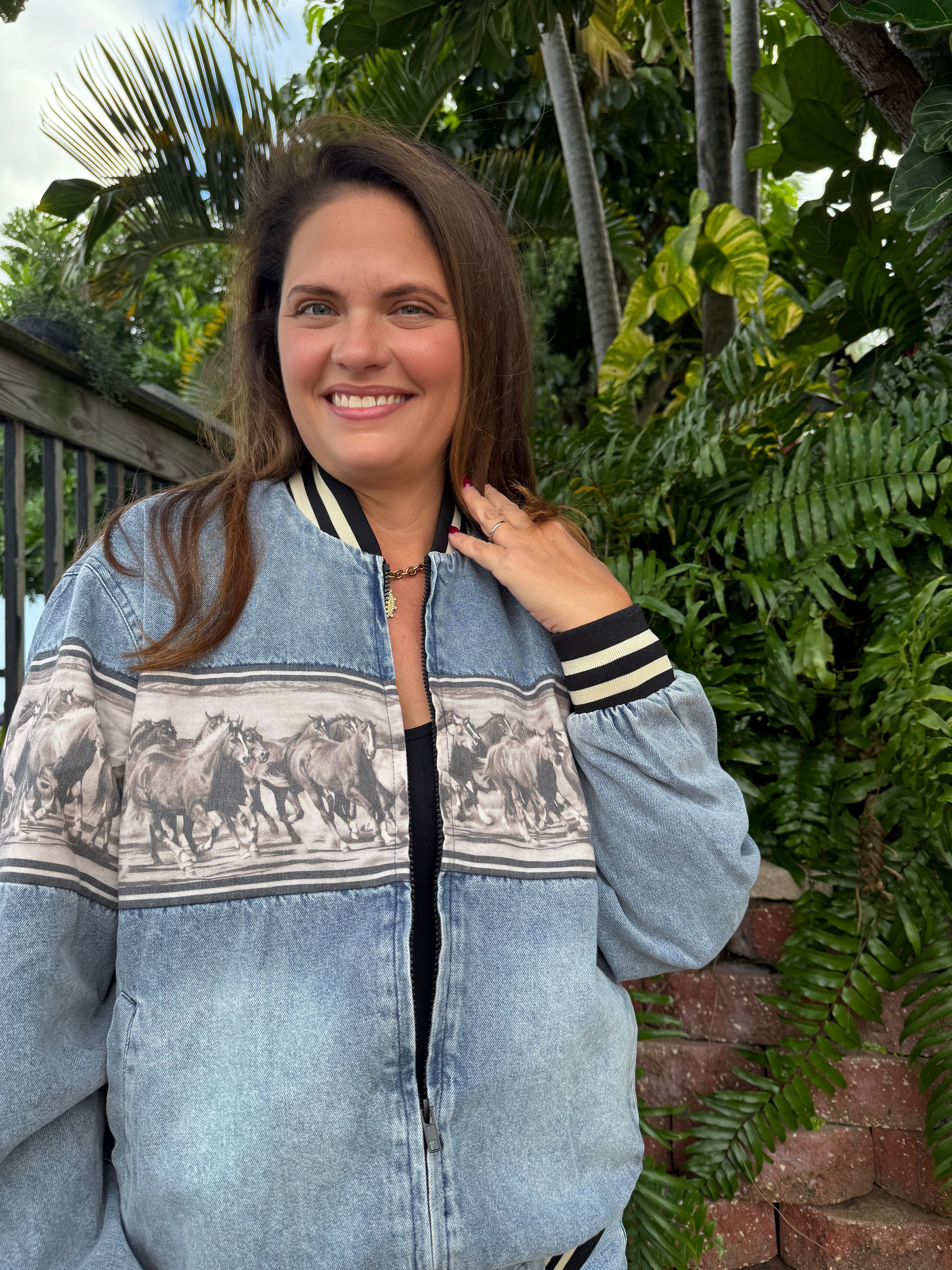 Bermuda Rush Bomber Jacket by Sterling Kreek - BFF Here