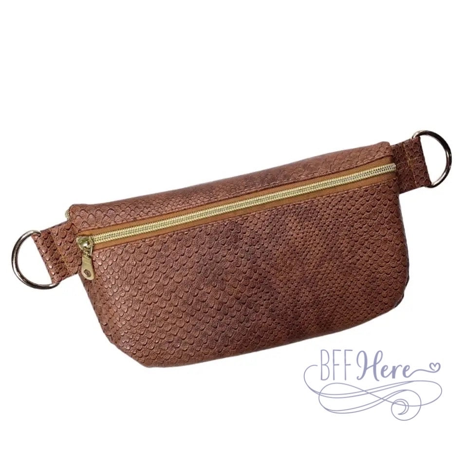 Sidekick Bag by Makeup Junkie Bags - Chocolate Cobra - BFF Here