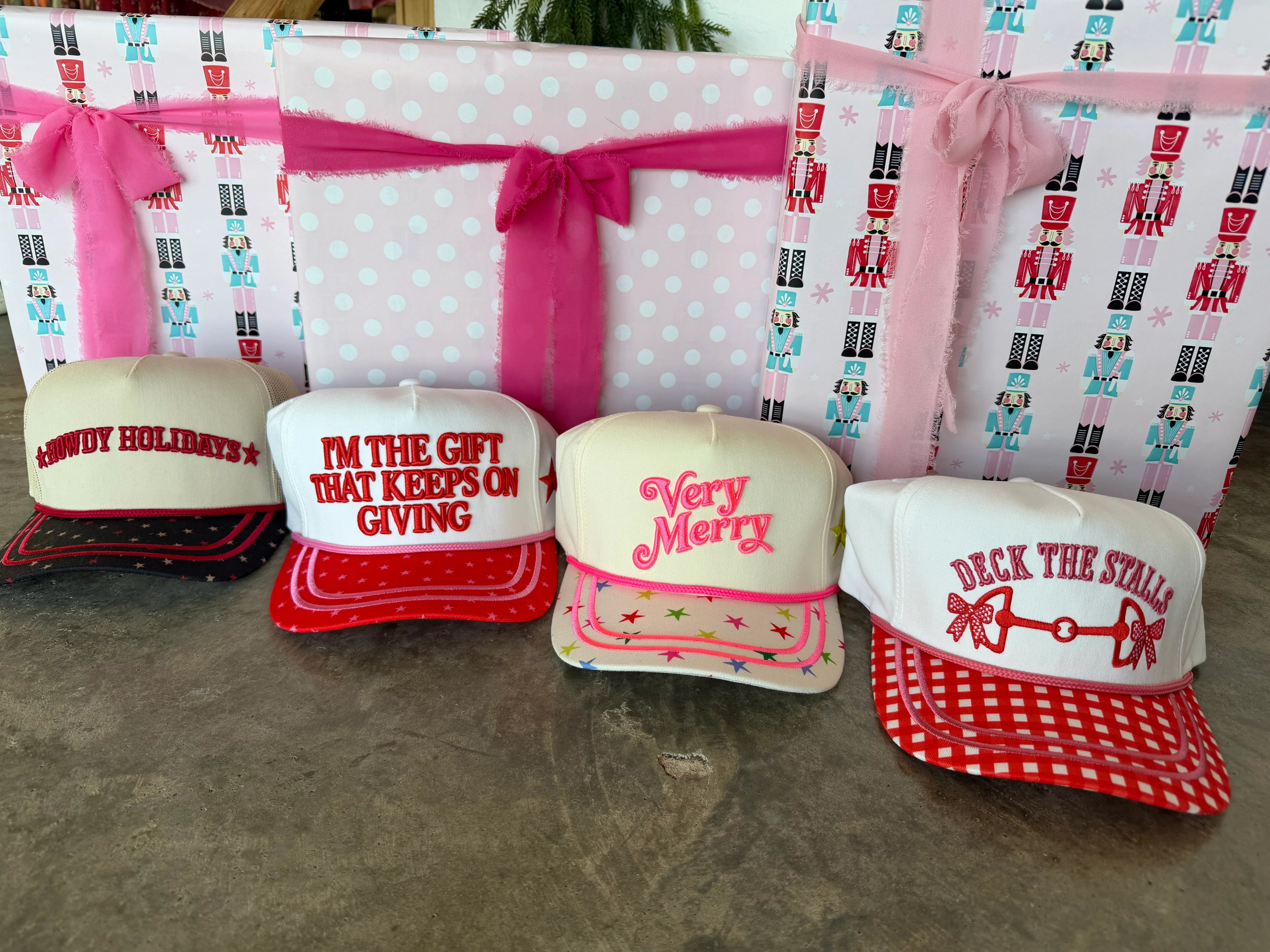 PREORDER: Holiday Hottie Trucker Hats by BLAKELEY (ETA: October)