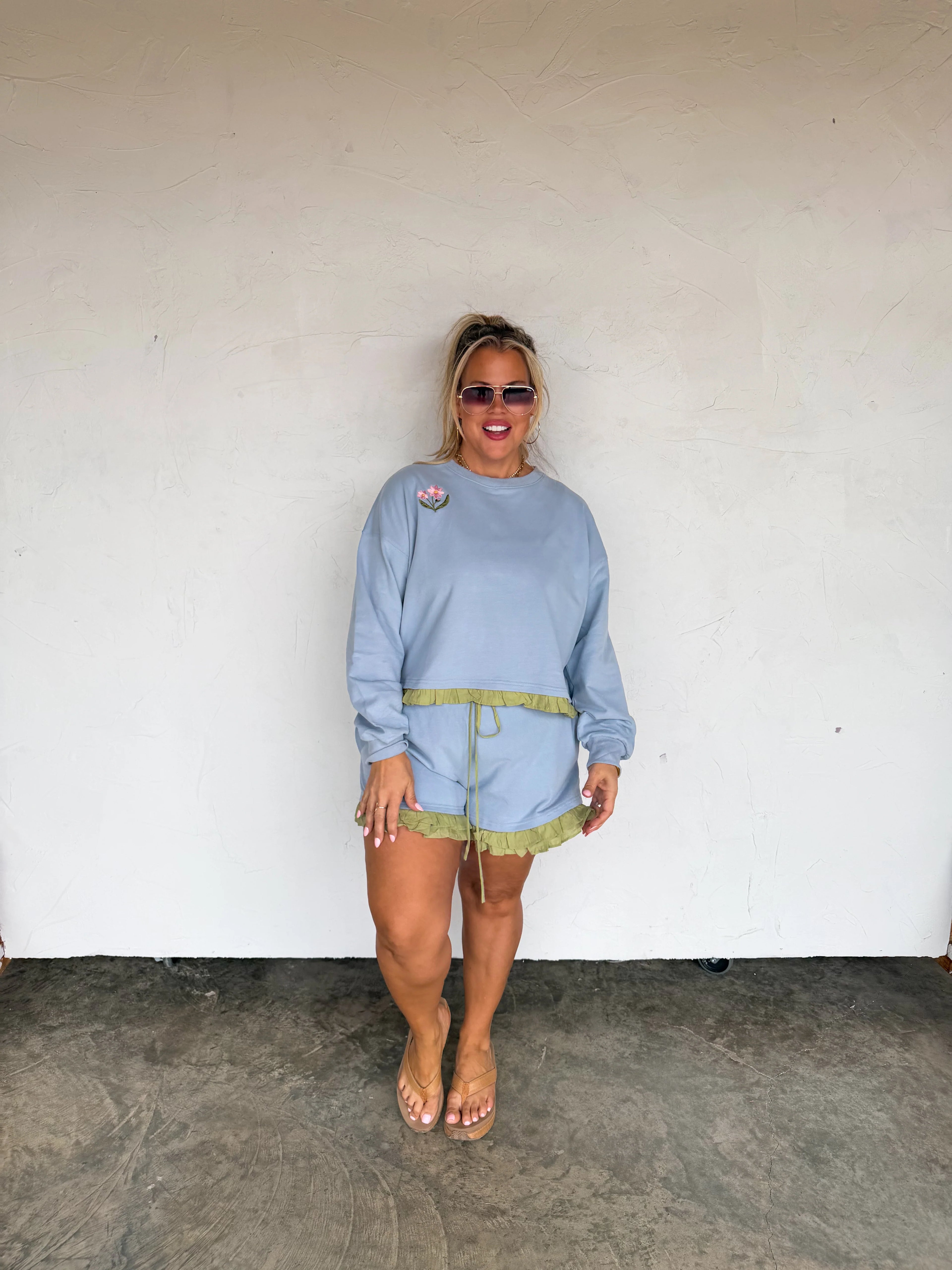 PREORDER: Spring Flowers Short Set by Blakeley (ETA: Late April / Early May) - BFF Here