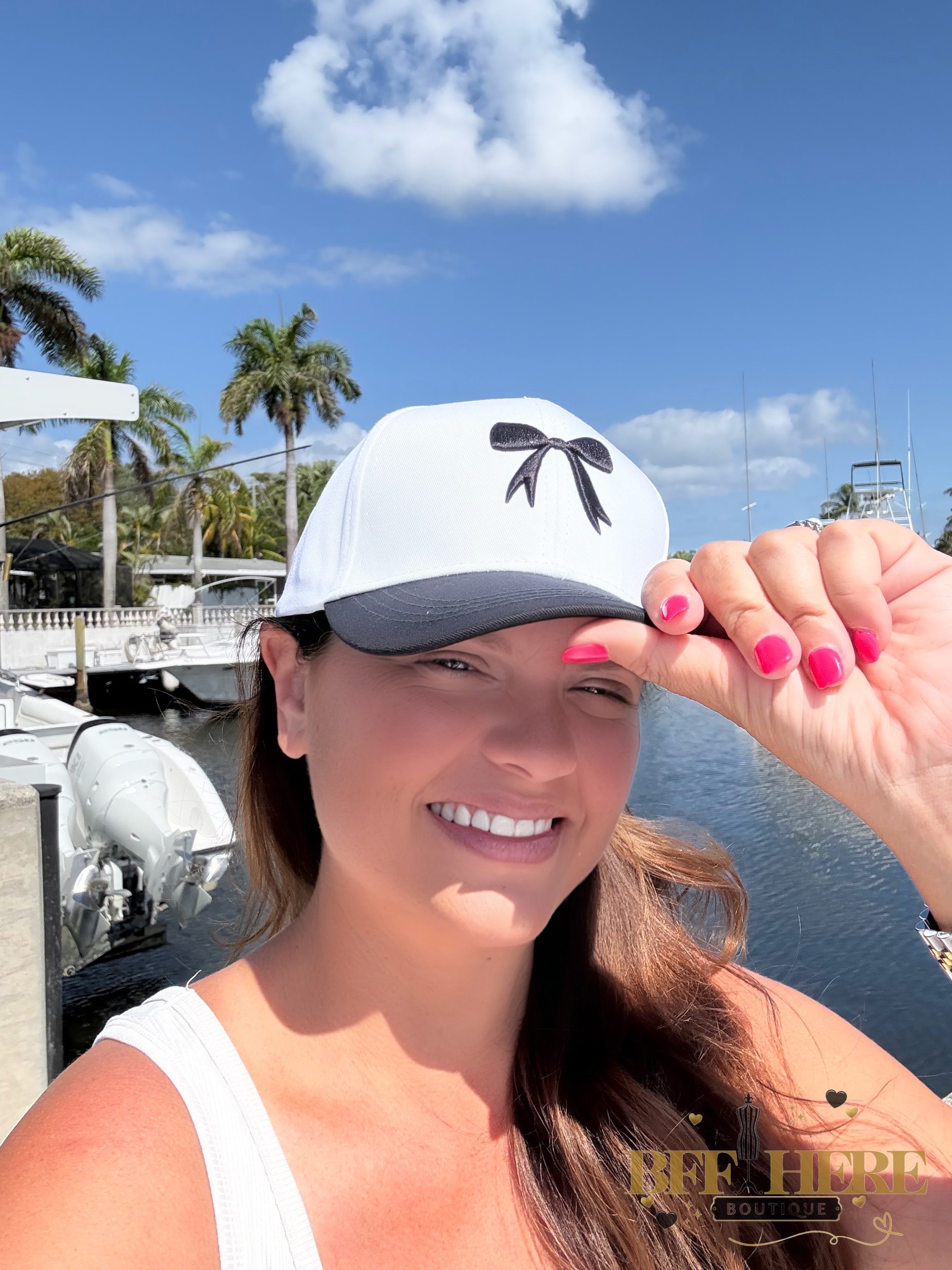 Mila Bow Hat / Black by Jess Lea - BFF Here