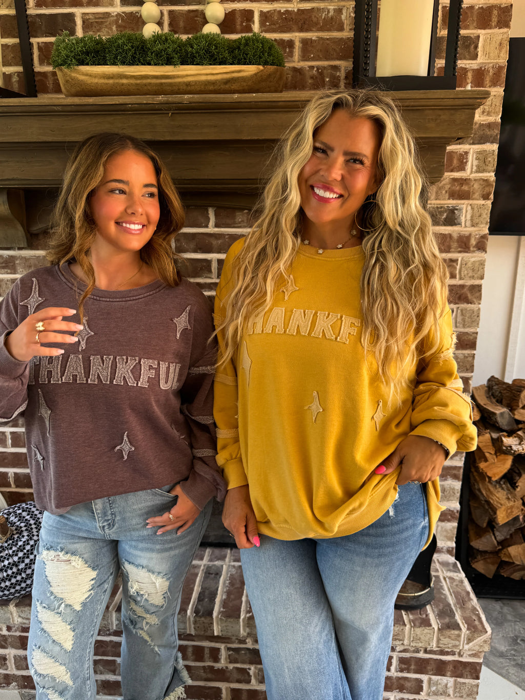 PREORDER: Thankful Classic Crew Pullover  by Blakeley (ETA: October)