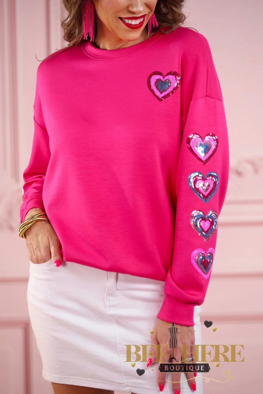 Electric Love Luxe Pullover by Jess Lea - BFF Here