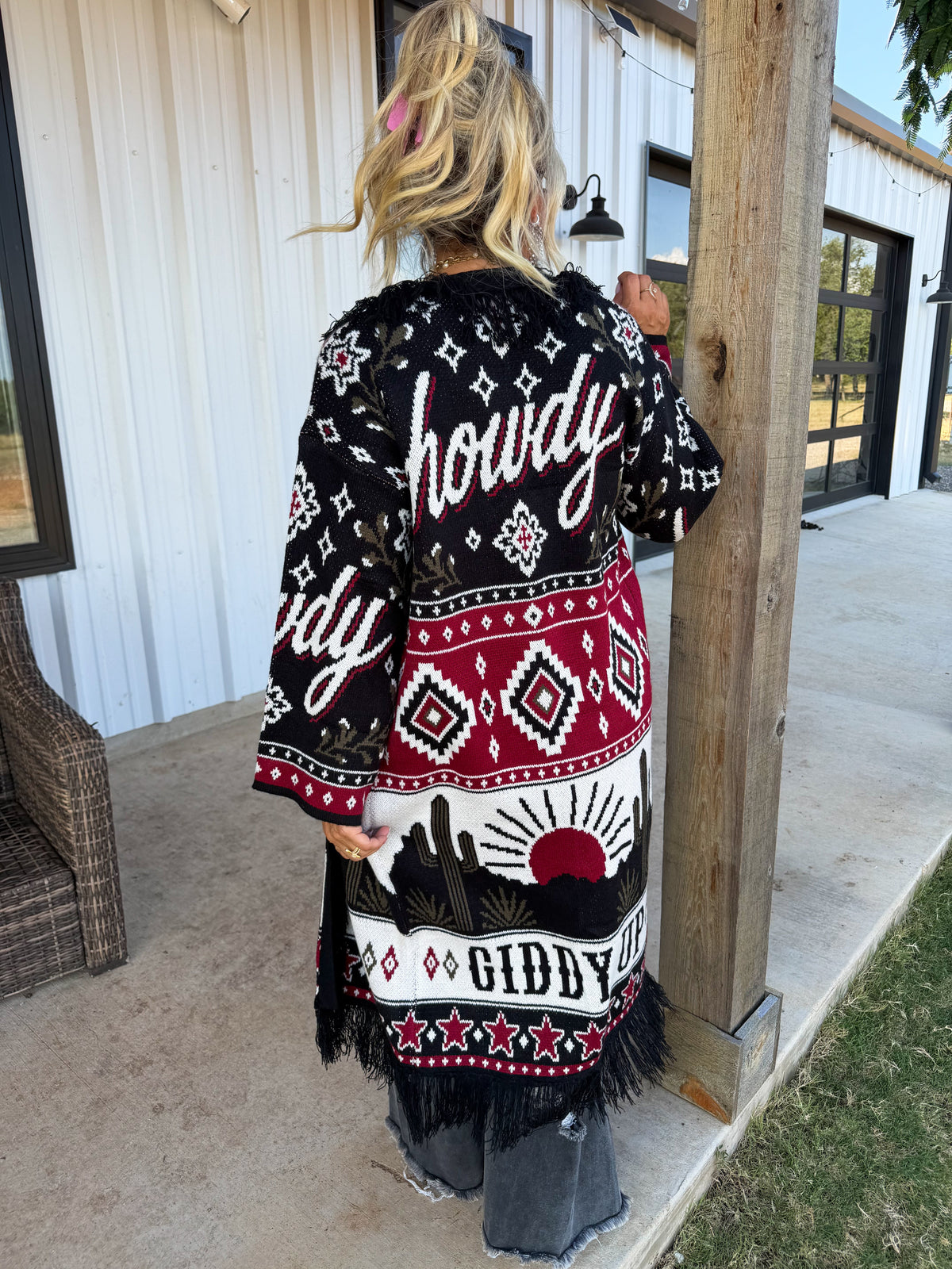 PREORDER: Out West Knit Cardigan by Blakeley (ETA November)