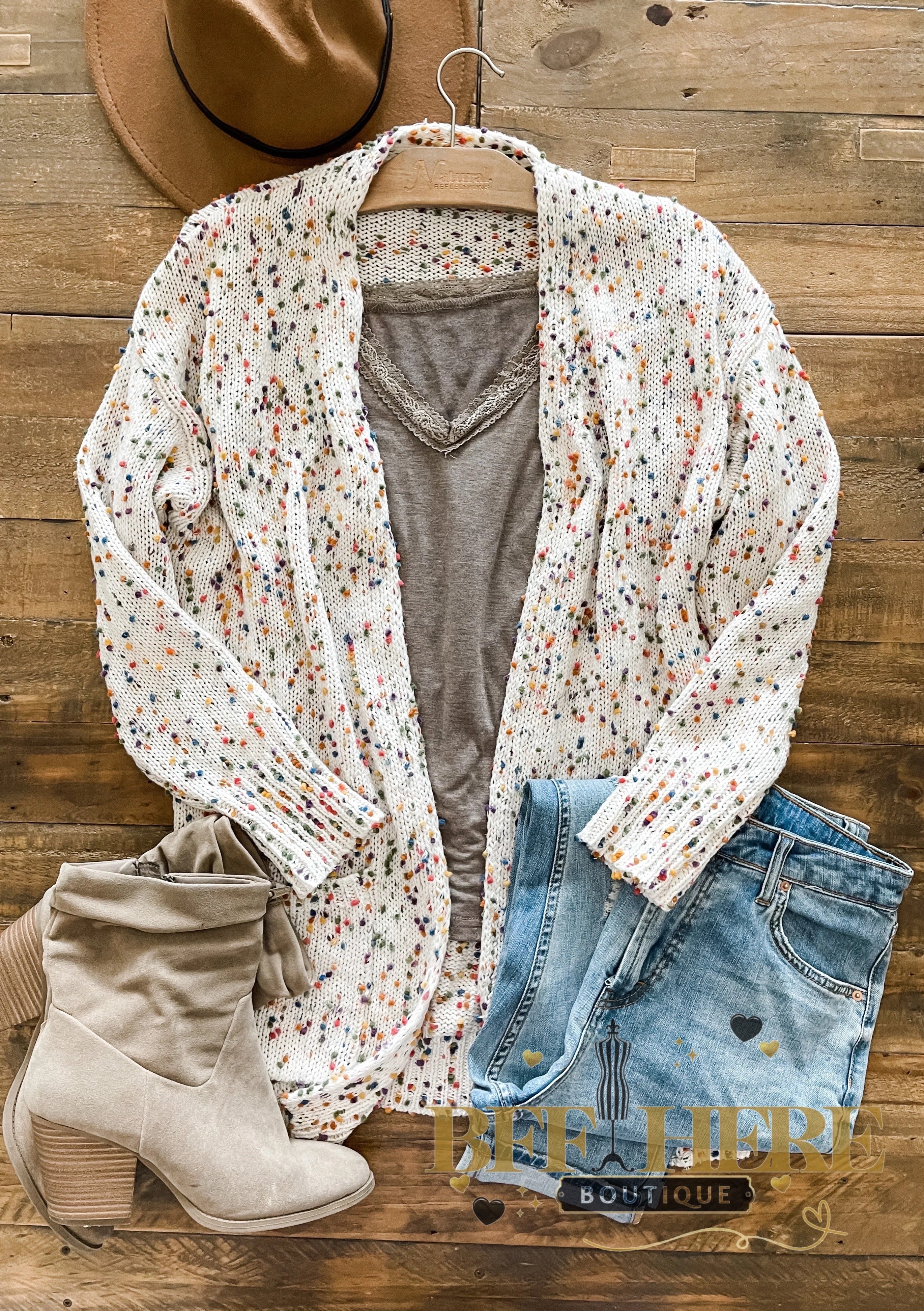 Spring Miley Dot Cardigan by Blakeley - BFF Here