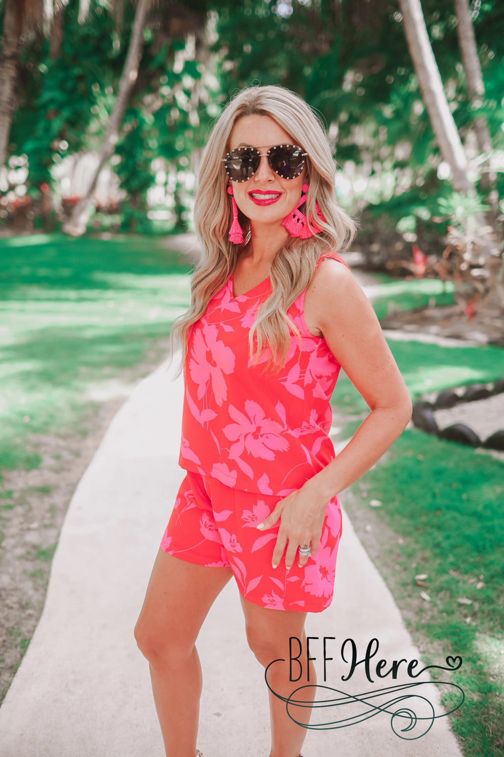 Georgia Floral Shorts Set by Jess Lea - BFF Here