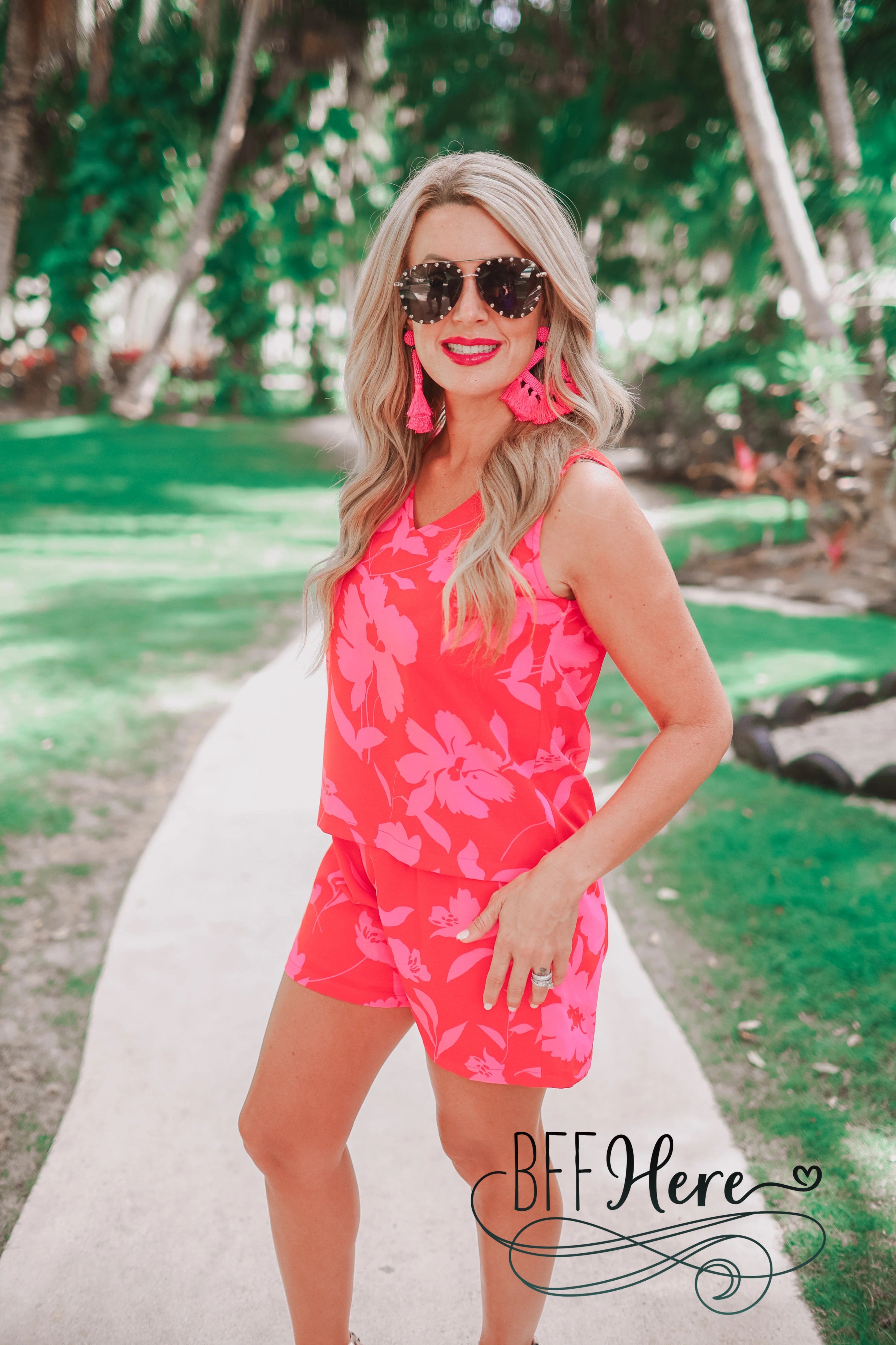Georgia Floral Shorts Set by Jess Lea - BFF Here