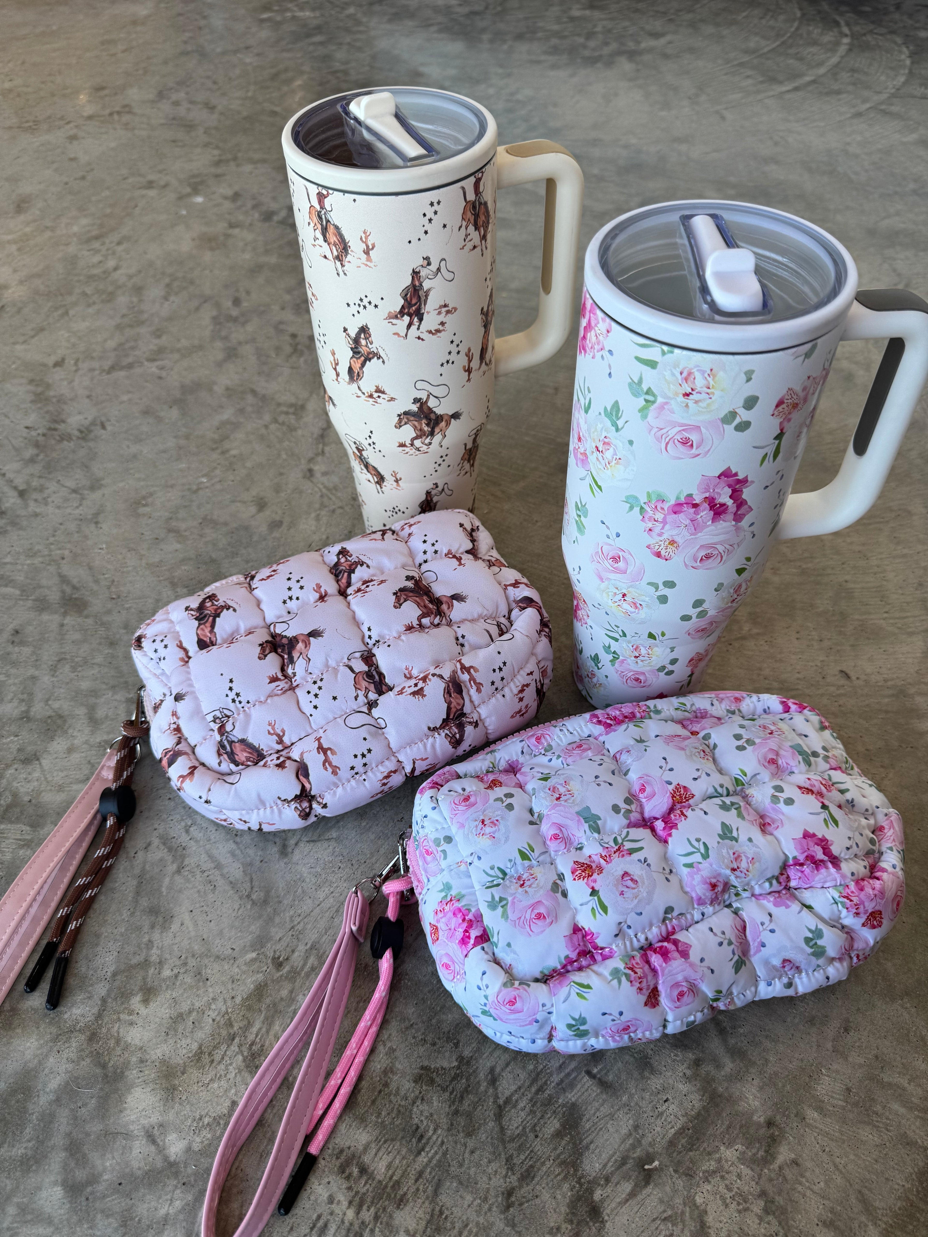 PREORDER: Floral & Western Tumblers by Blakeley (ETA: Beginning of September ) - BFF Here