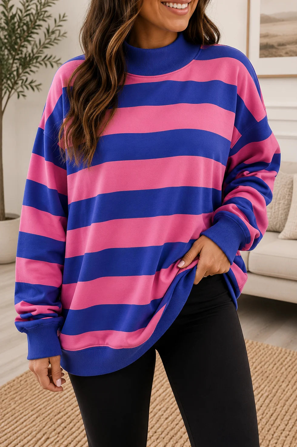PREORDER: Color Me Coastal Stripe Pullover (ETA: September)