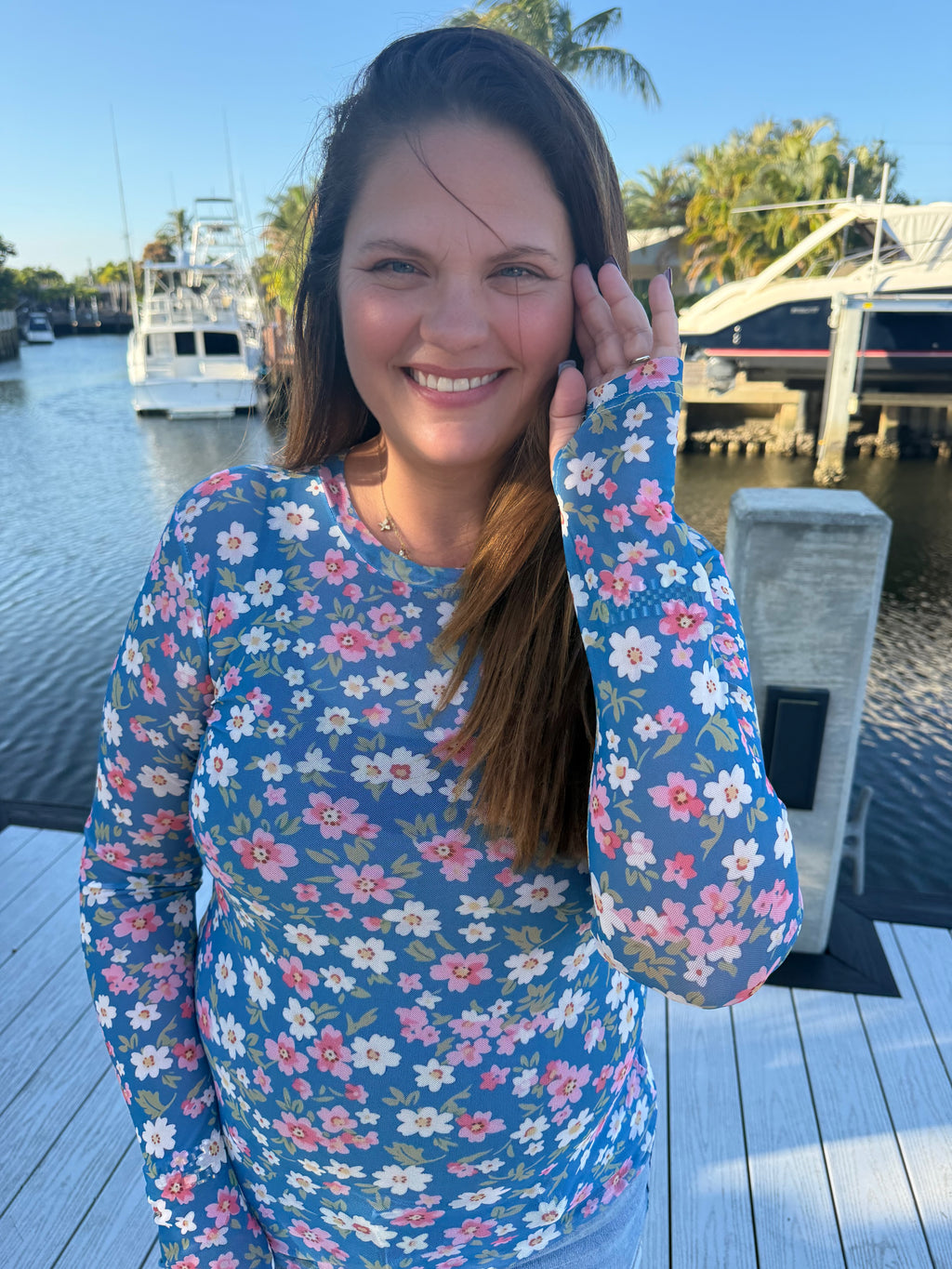 Spring Dress It Up Mesh Top by Blakeley - BFF Here