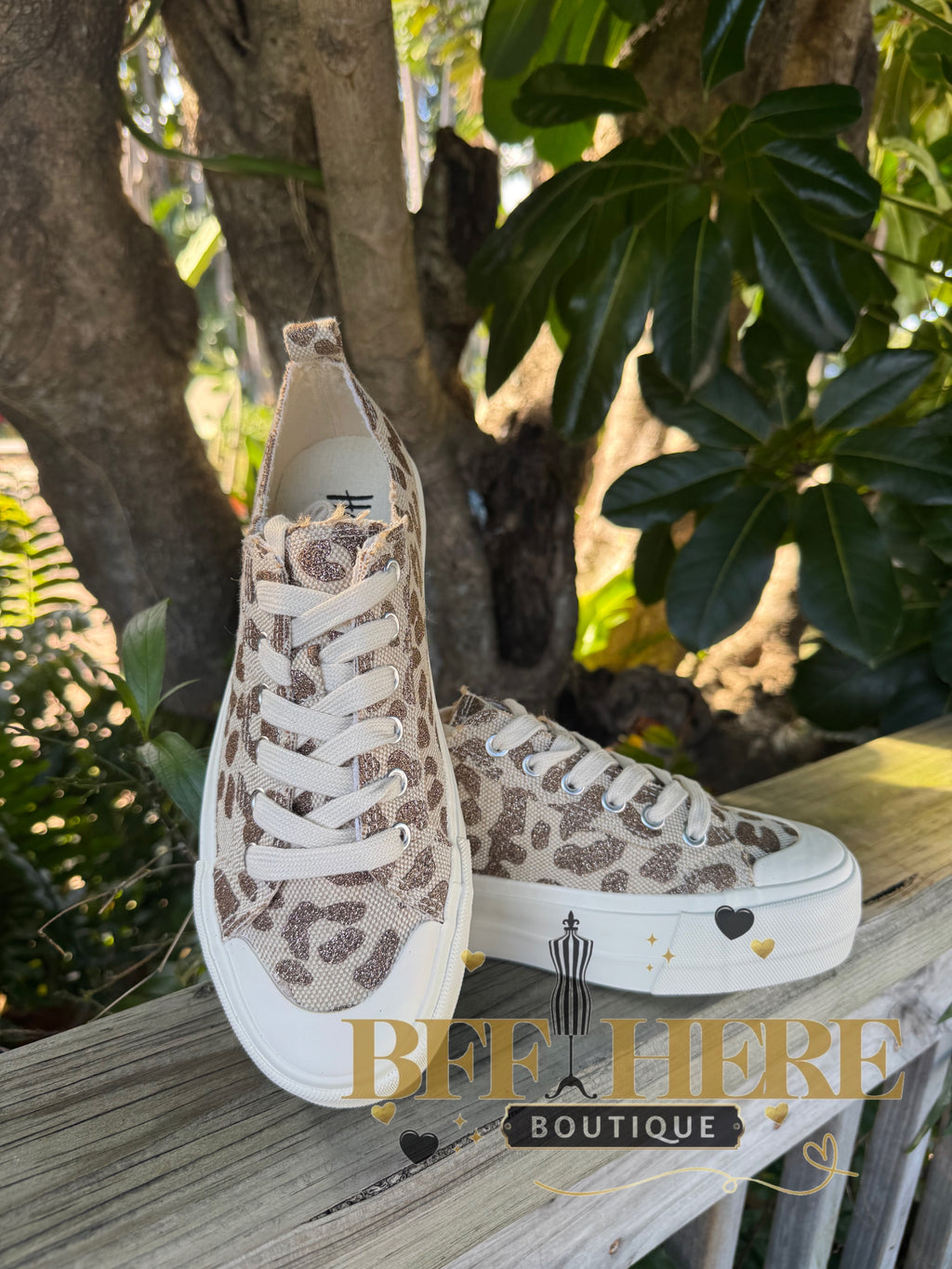 Take The Lead - Tan Sparkle Leopard by Corkys - BFF Here