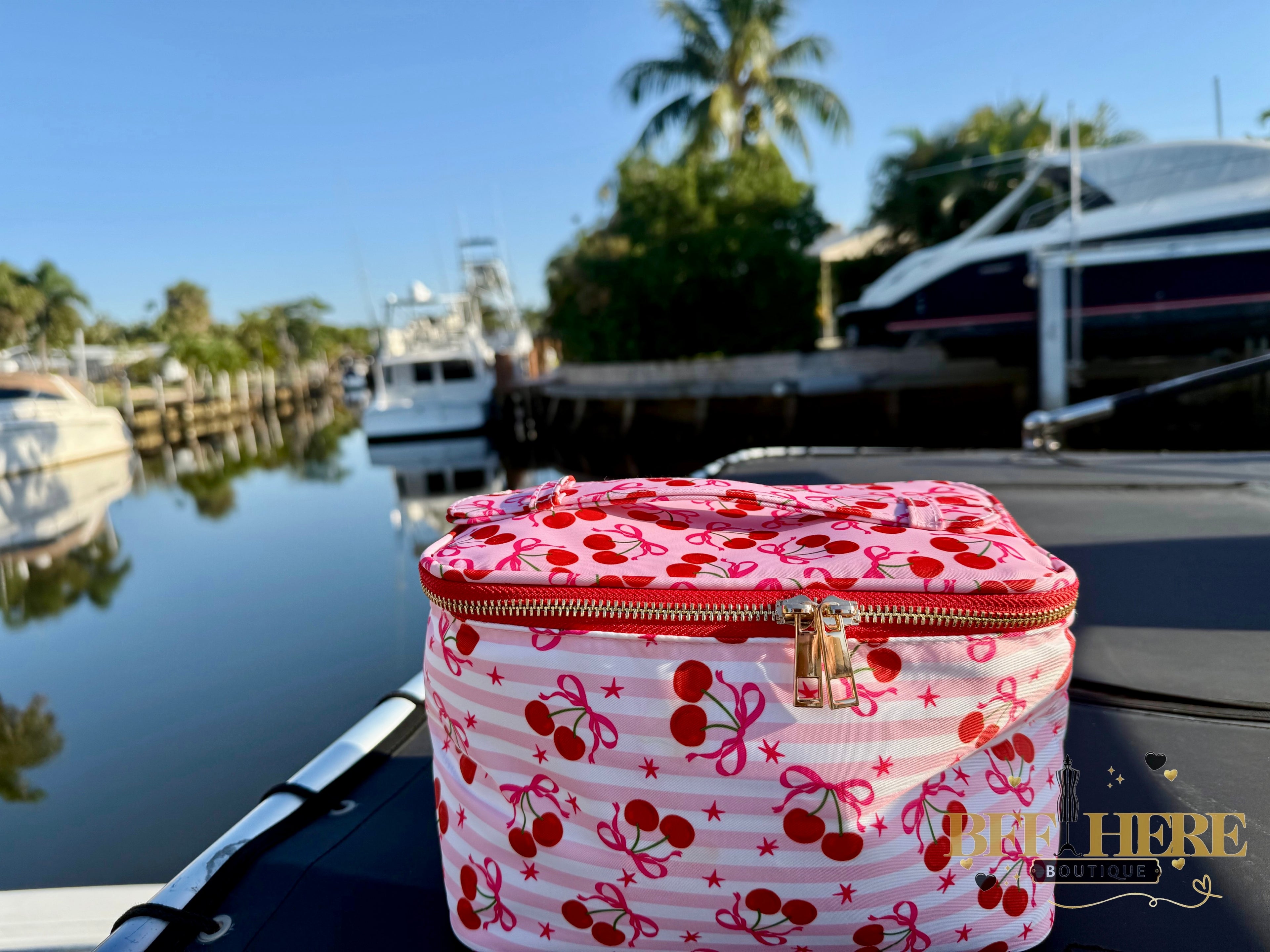 Cherry Bomb Travel Bag by Jess Lea - BFF Here