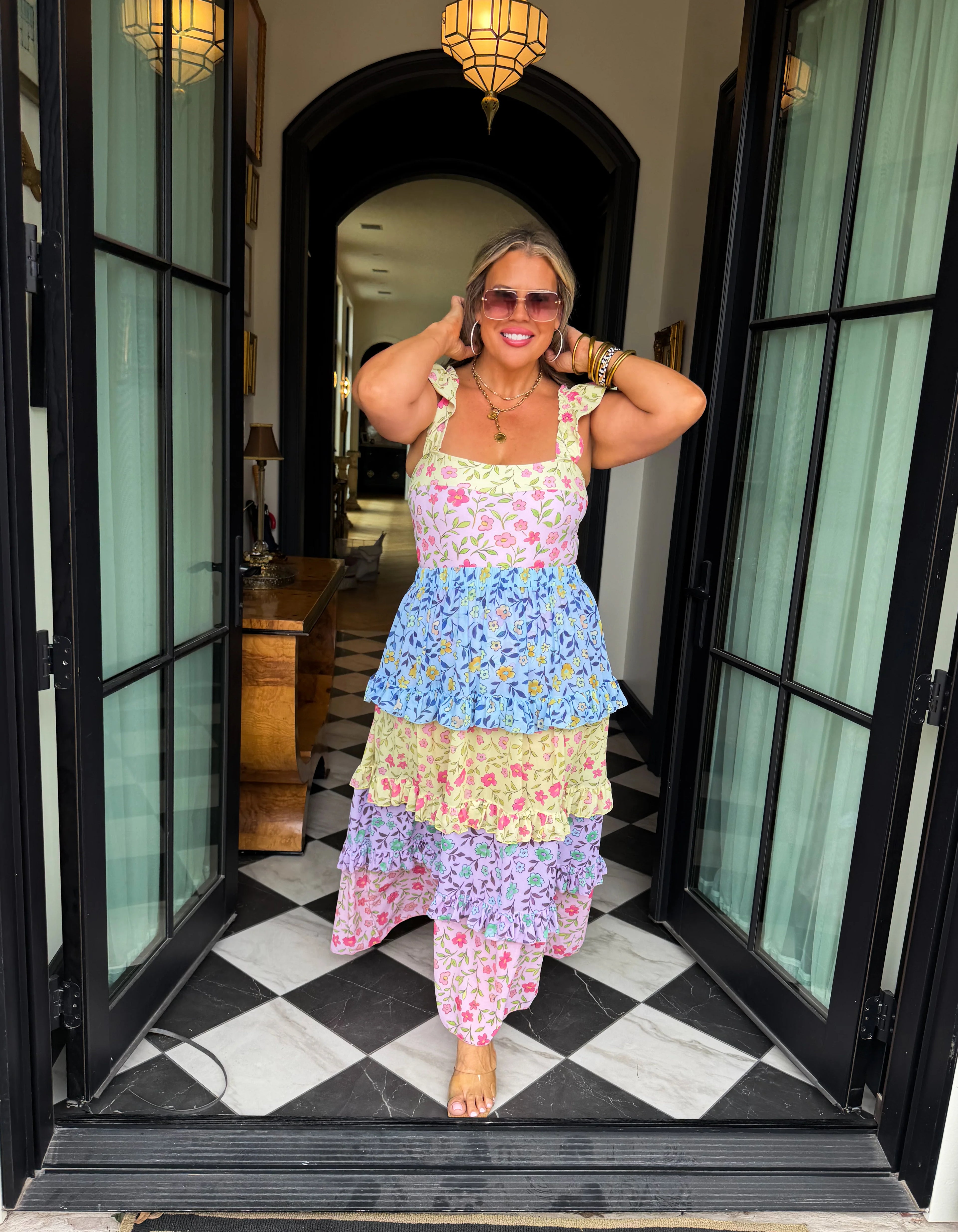 PREORDER: Floral Rainbow Swim Set by Blakeley (ETA March)