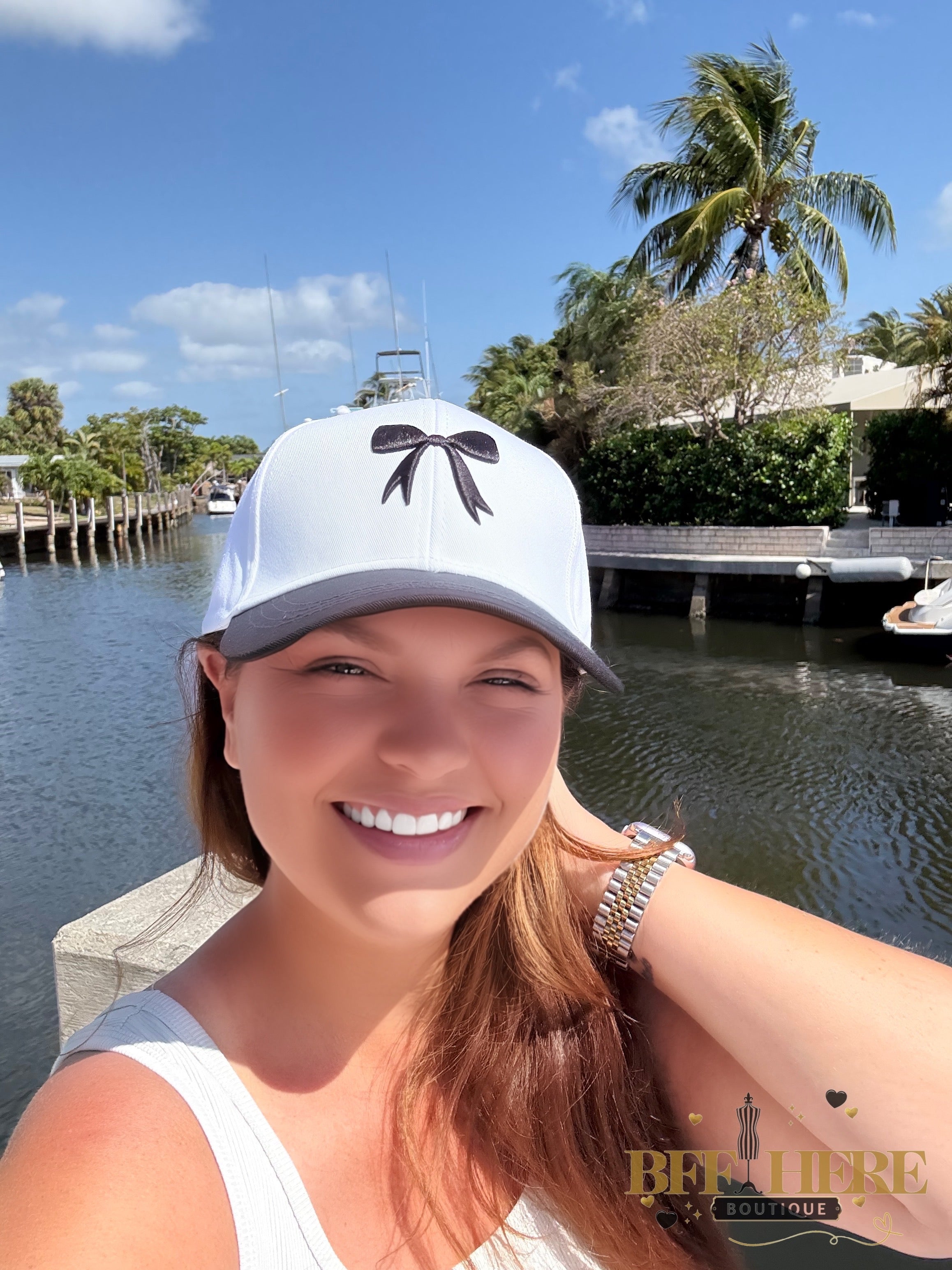 Mila Bow Hat / Black by Jess Lea - BFF Here