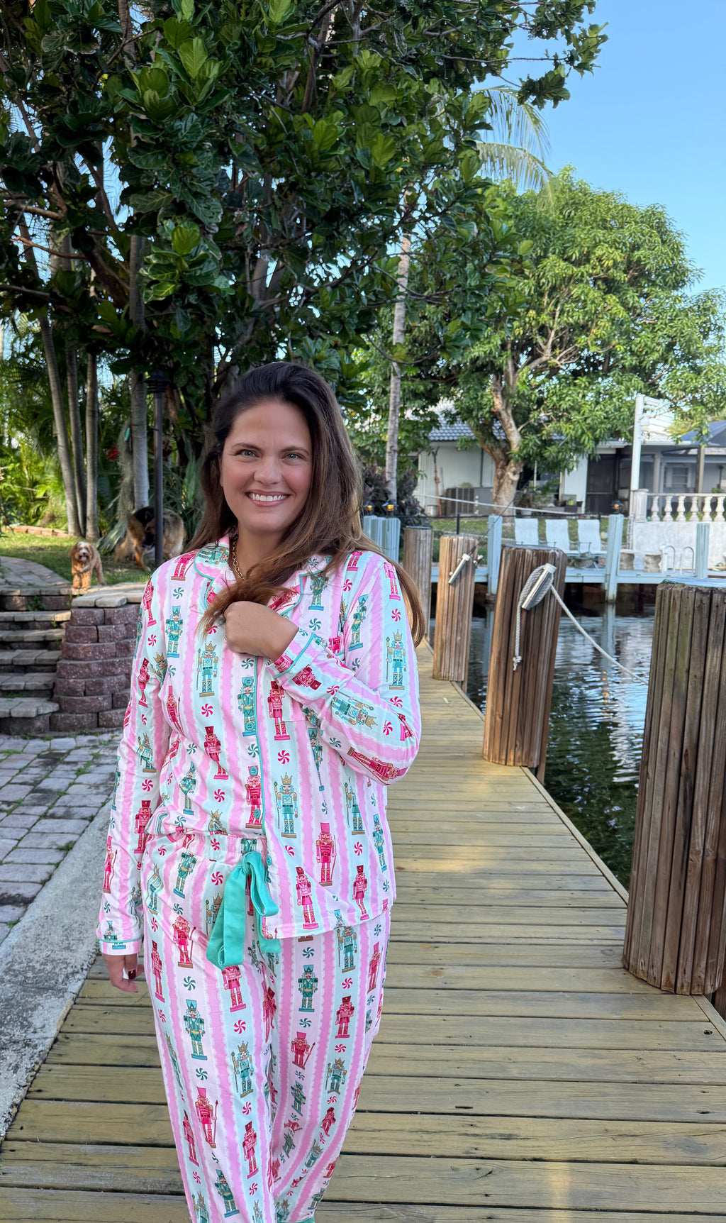 Nutcracker Magic Ruffle Pajama Set by Jess Lea - BFF Here