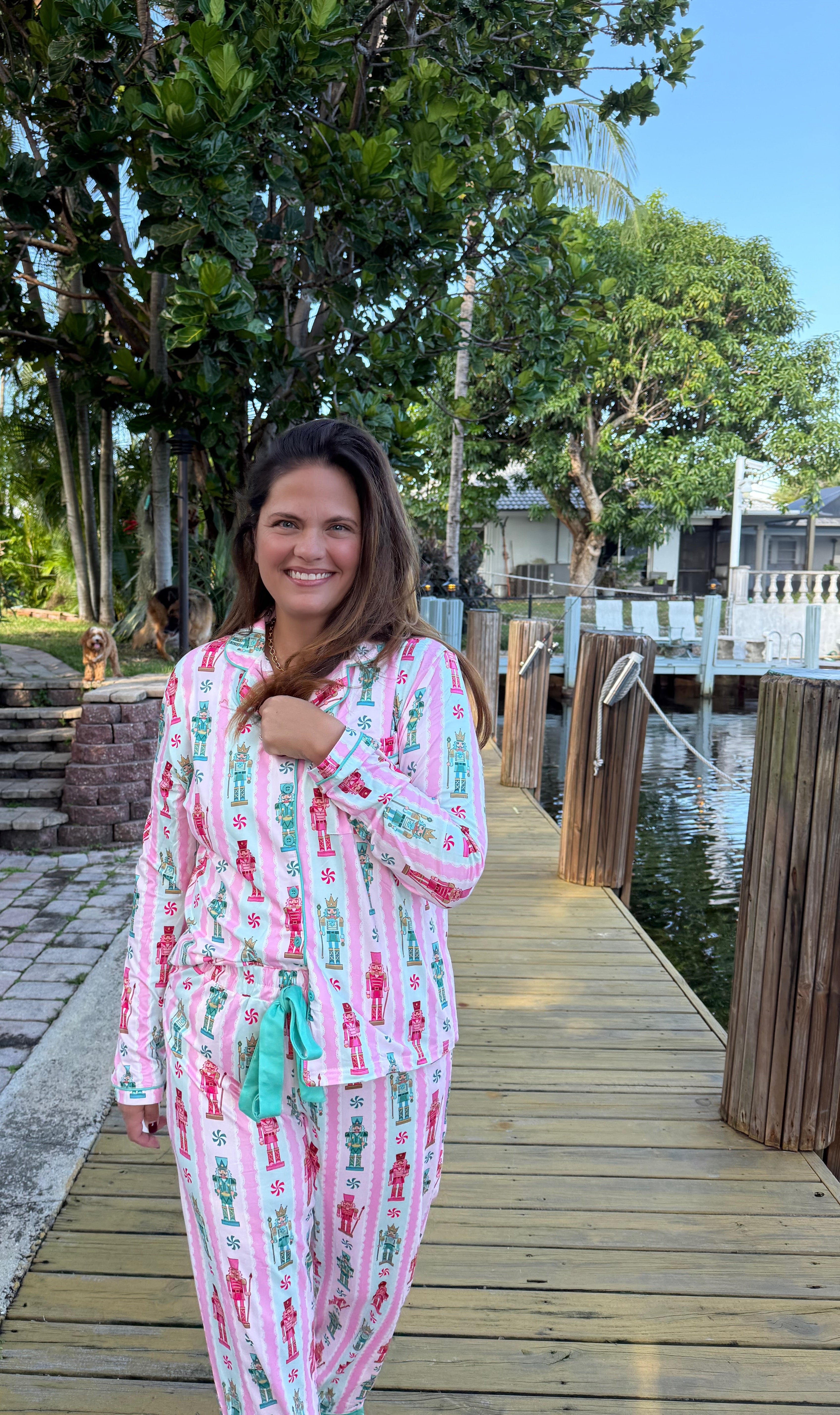 Nutcracker Magic Ruffle Pajama Set by Jess Lea - BFF Here