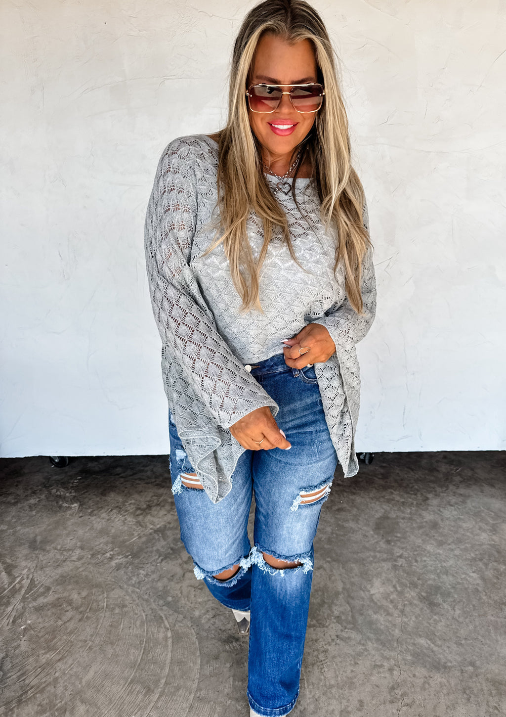 PREORDER: Winter Free Spirit Bell Sleeve Top by Blakeley (ETA: Mid December) - BFF Here