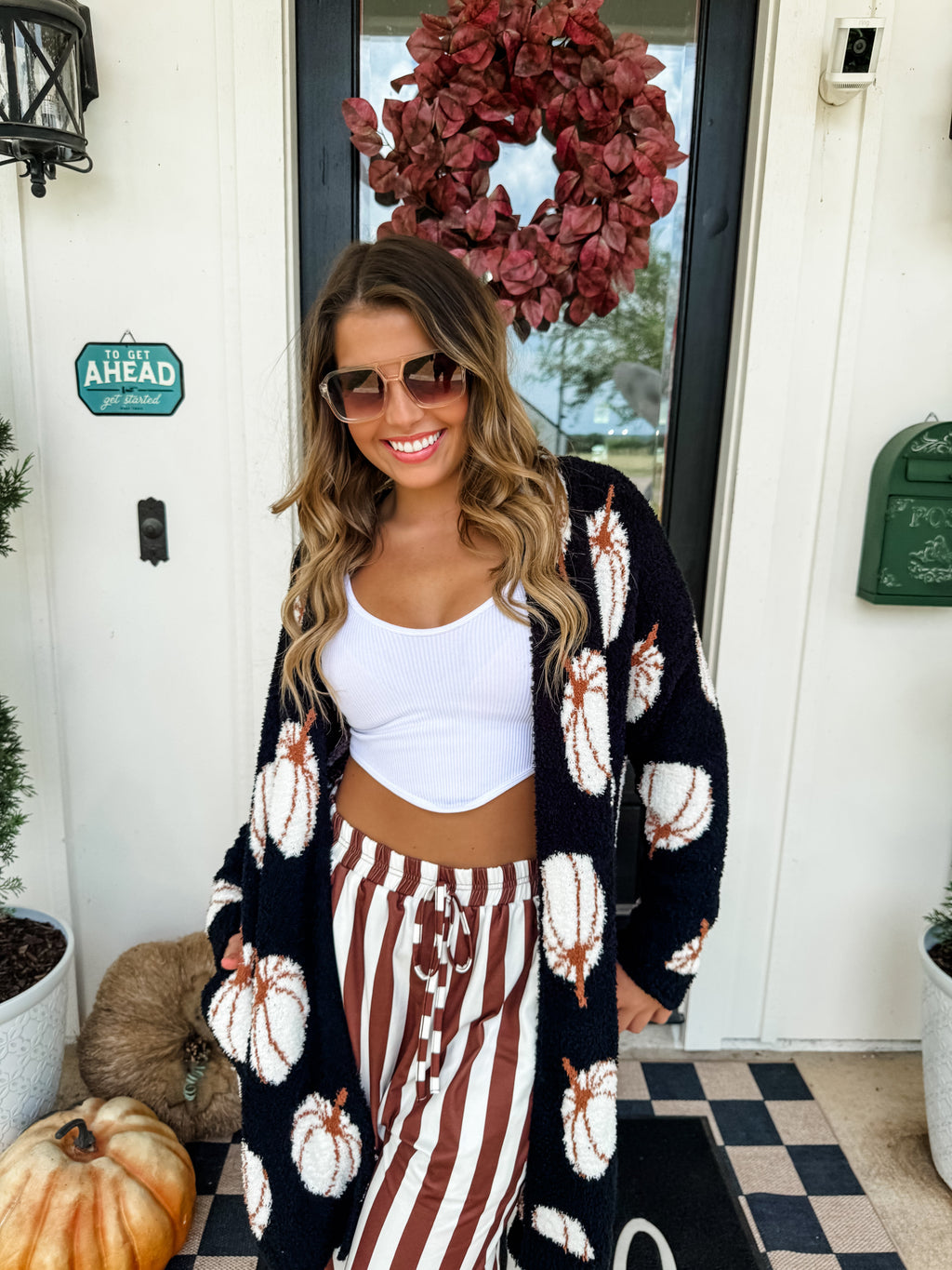 PREORDER- Vertical Stripe Pants by Blakeley (ETA: Mid September) - BFF Here