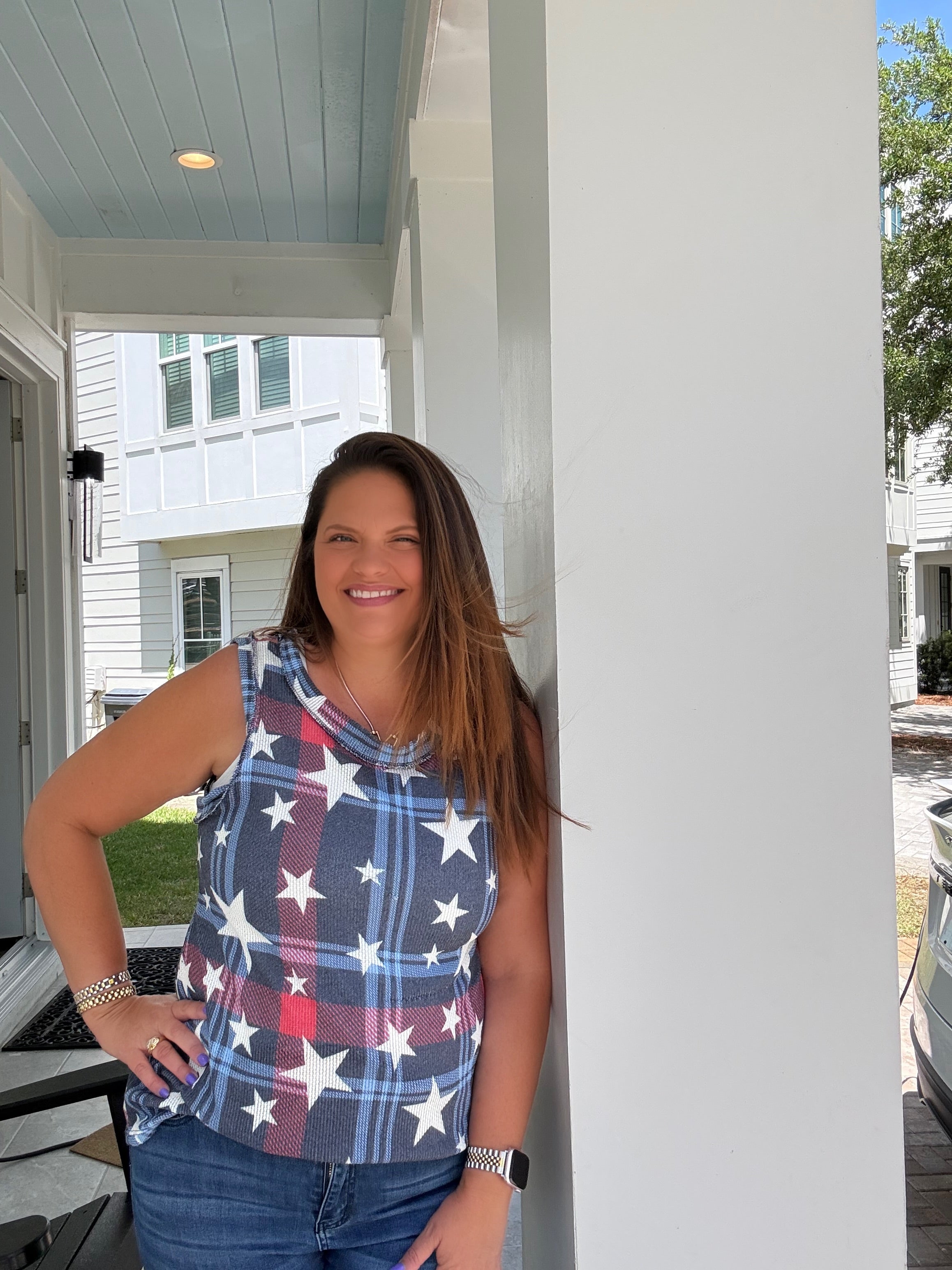 Plaid Star Top by HeimishUSA (ARRAY) — Ships 2-3 weeks - BFF Here