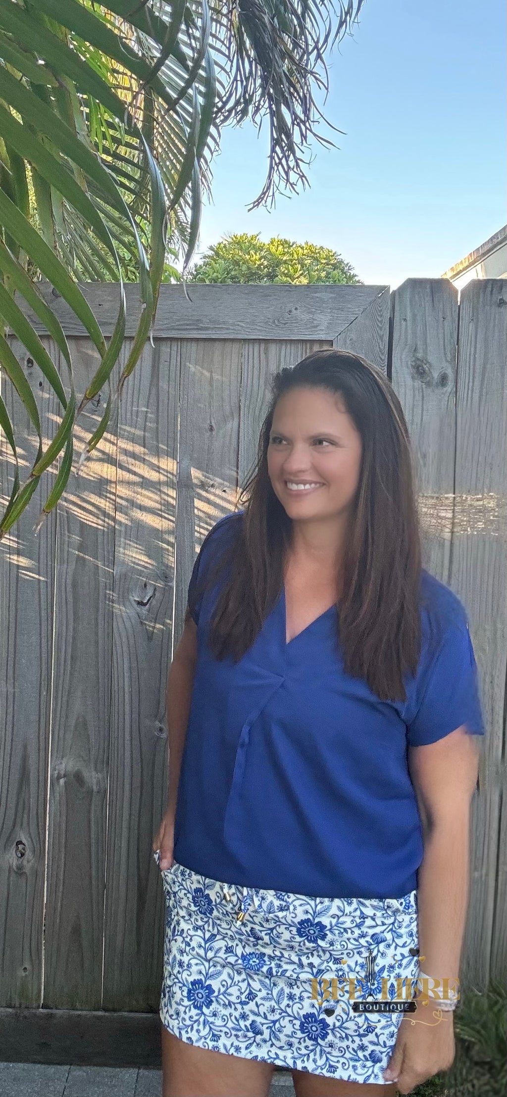 Enchanted Garden Skort / Blue by Jess Lea - BFF Here