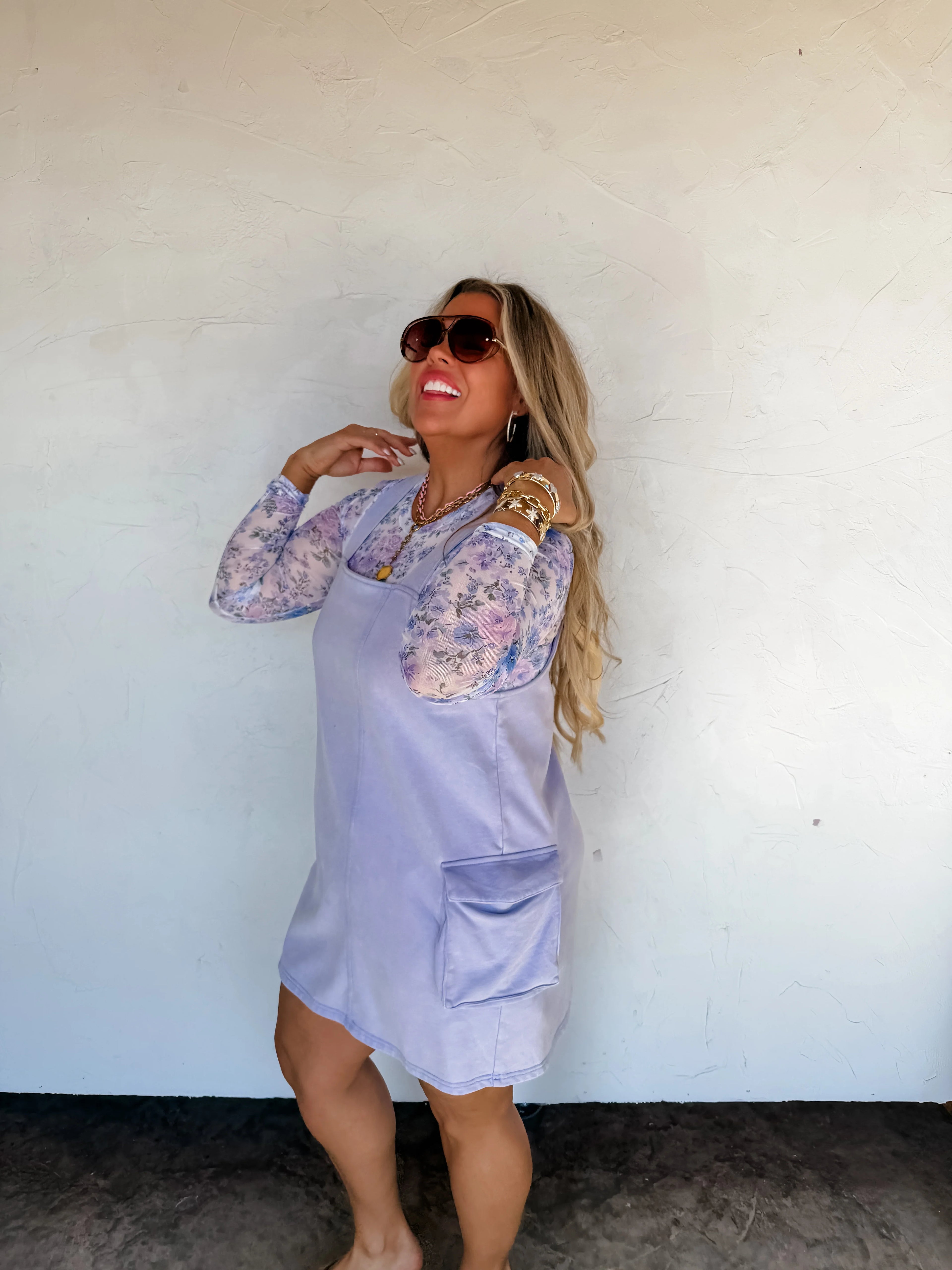 PREORDER: Spring Millie Overall Dress by Blakeley (ETA: Late January / Early February)