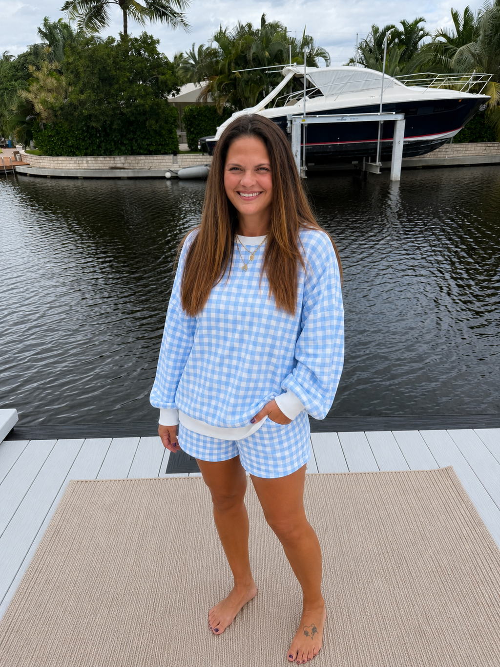 PREORDER: Weekend Check-In Gingham Set (ETA: August)