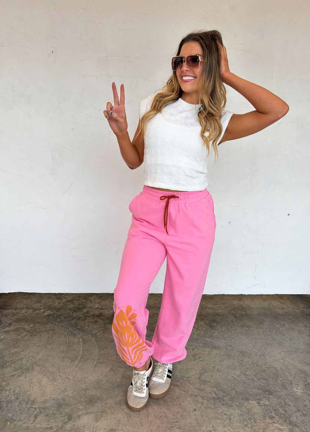 PREORDER- FLOWER POWER JOGGERS - BFF Here