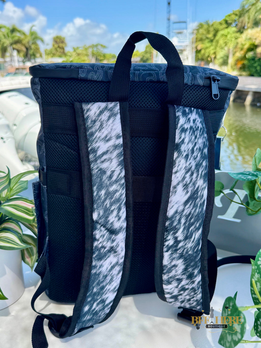 Meet Me At The Lake Backpack Cooler by Sterling Kreek - BFF Here