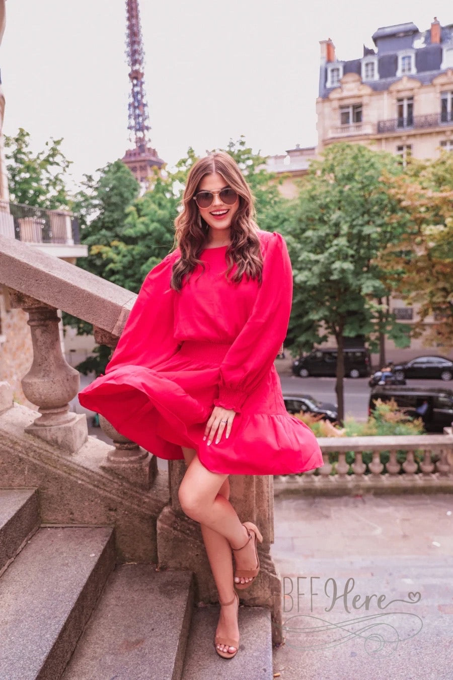 Chrissy Smocked Dress - BFF Here