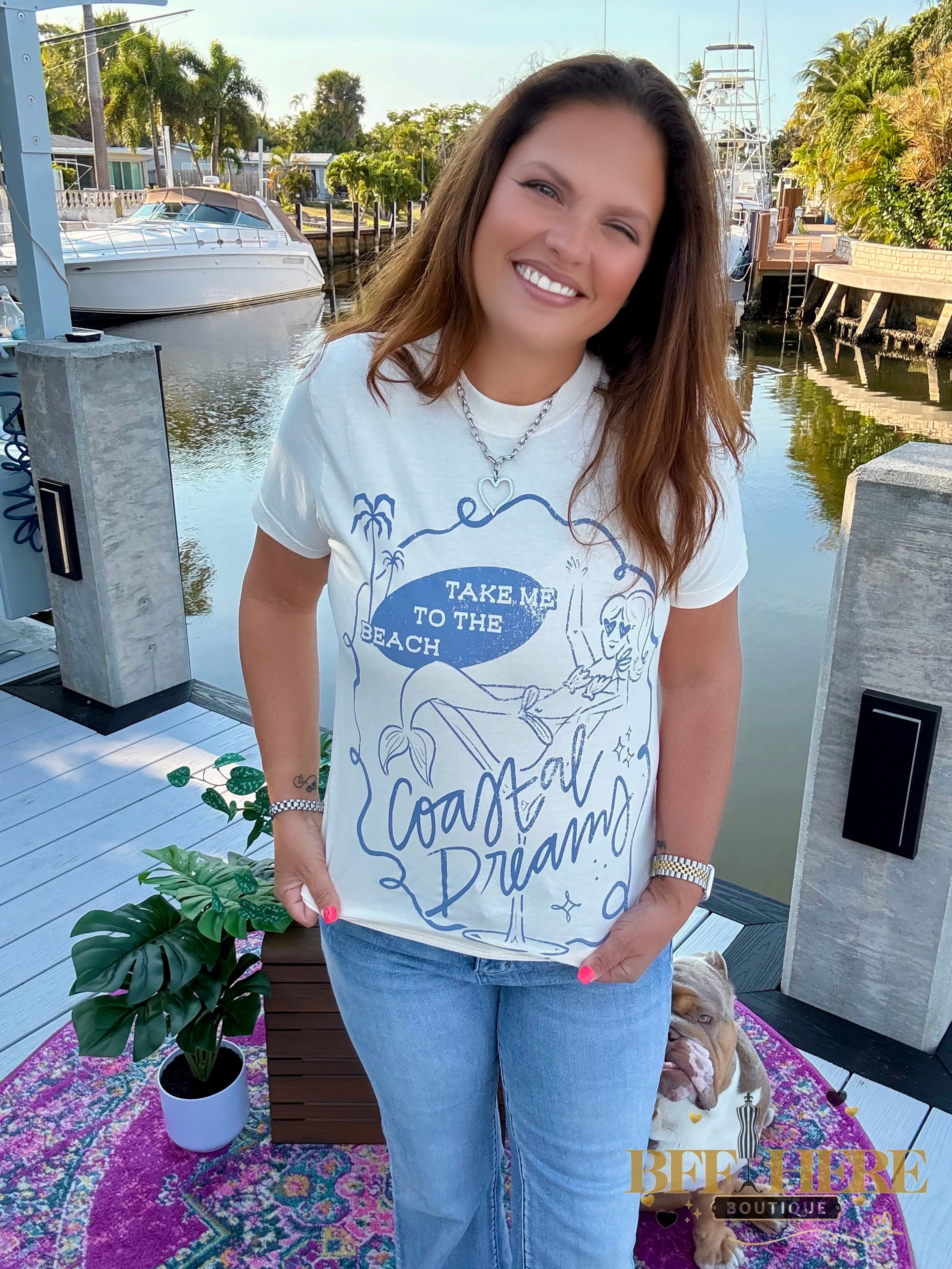Coastal Dreams "Take Me to the Beach Tee" - BFF Here