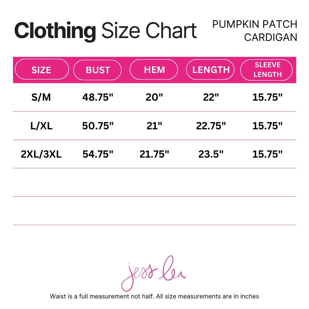 PREORDER: Pumpkin Patch Cardigan by Jess Lea (ETA: September)