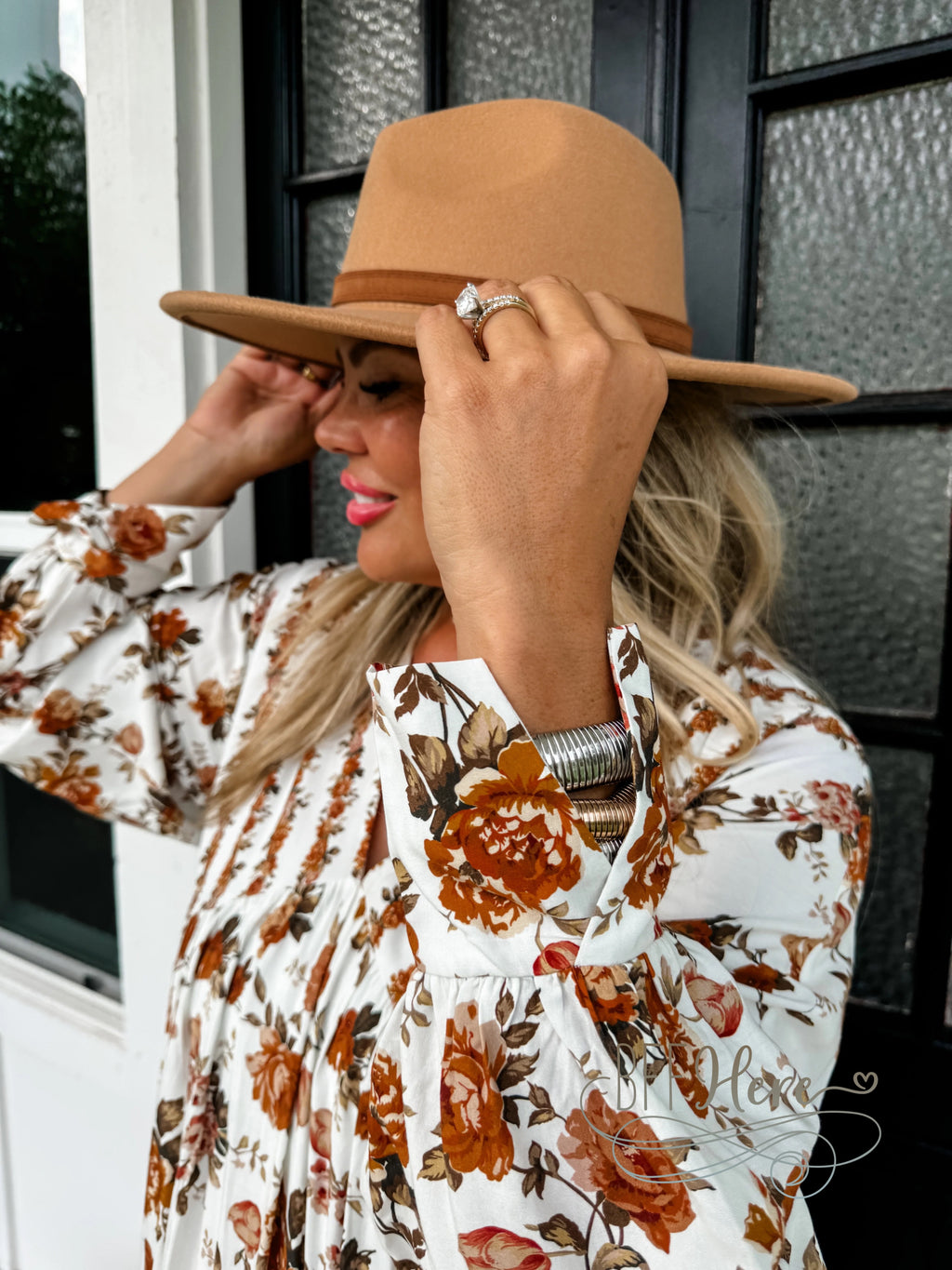 PREORDER: Kora Fall Floral Dress by Blakeley (Ships Beginning of October) - BFF Here