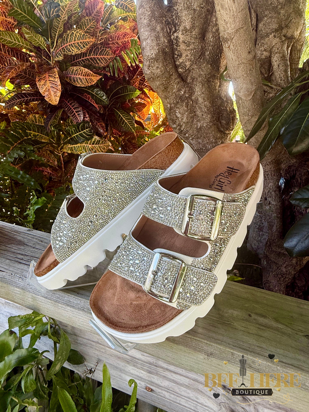 Rumor Has It - Clear Rhinestone by Corkys - BFF Here