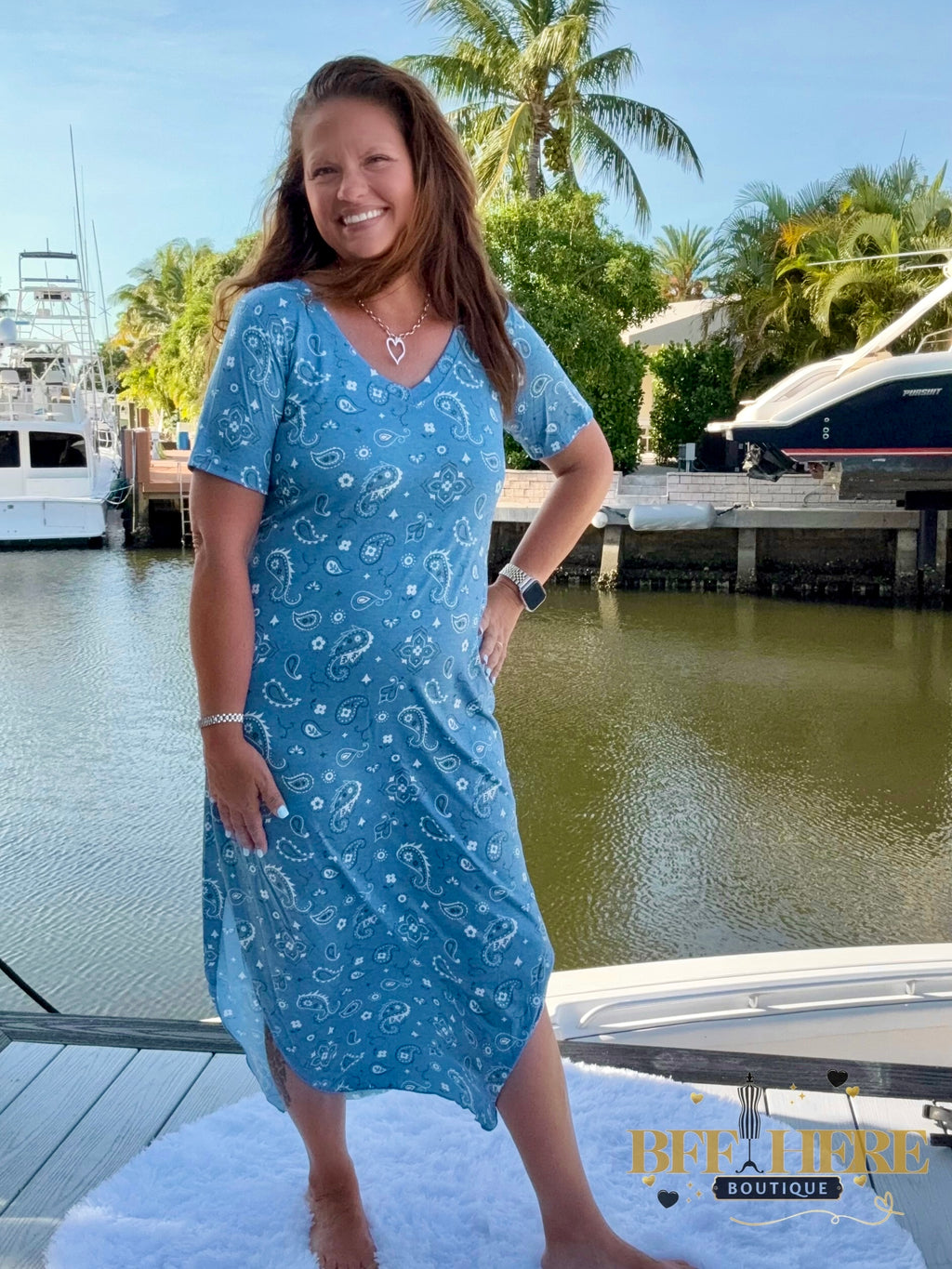 Bandana Babe Maxi Dress by Sterling Kreek - BFF Here
