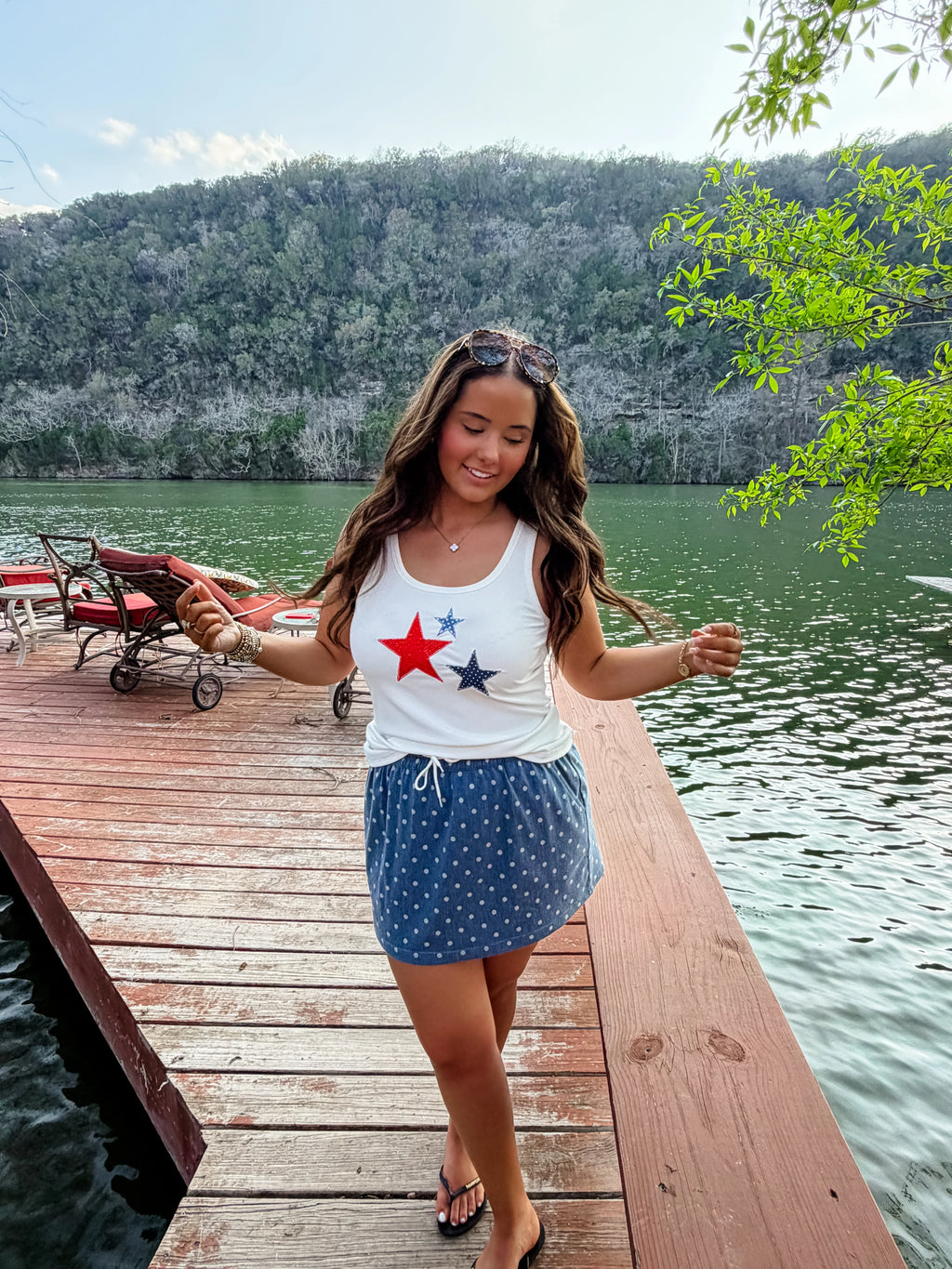 PREORDER: Presley Stretch Denim Skirt by Blakeley (ETA: May) - BFF Here