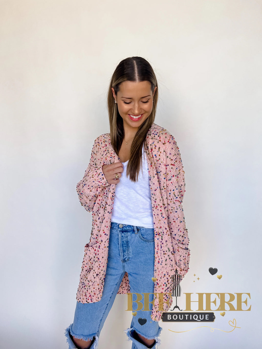 Spring Miley Dot Cardigan by Blakeley - BFF Here