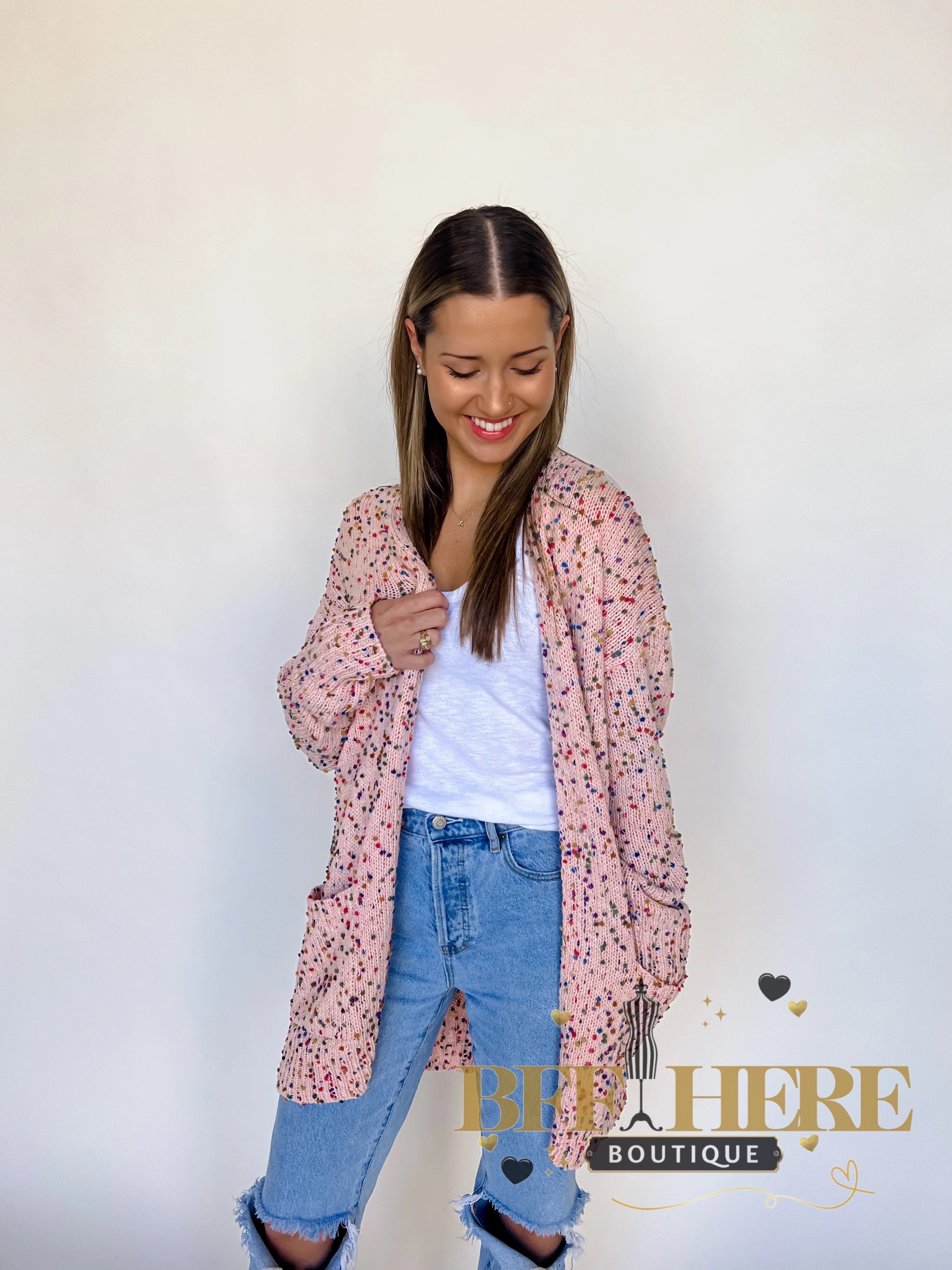 Spring Miley Dot Cardigan by Blakeley - BFF Here