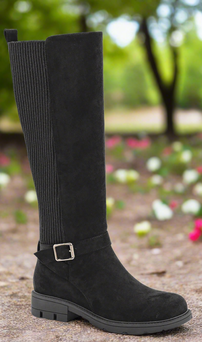 Hay There / Black Faux Suede by Corkys (ETA: Mid of September) - BFF Here