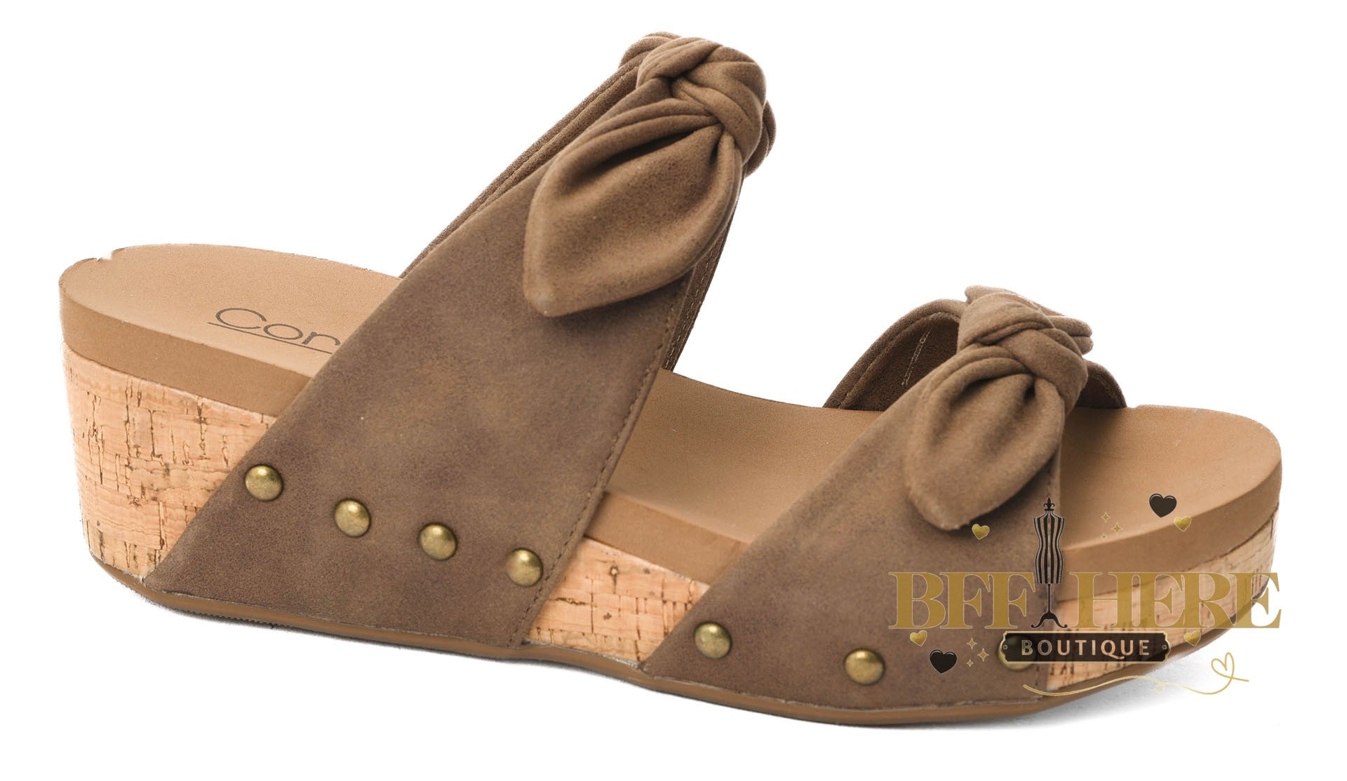 Sittin Pretty — Tan Oil PU by Corkys - BFF Here