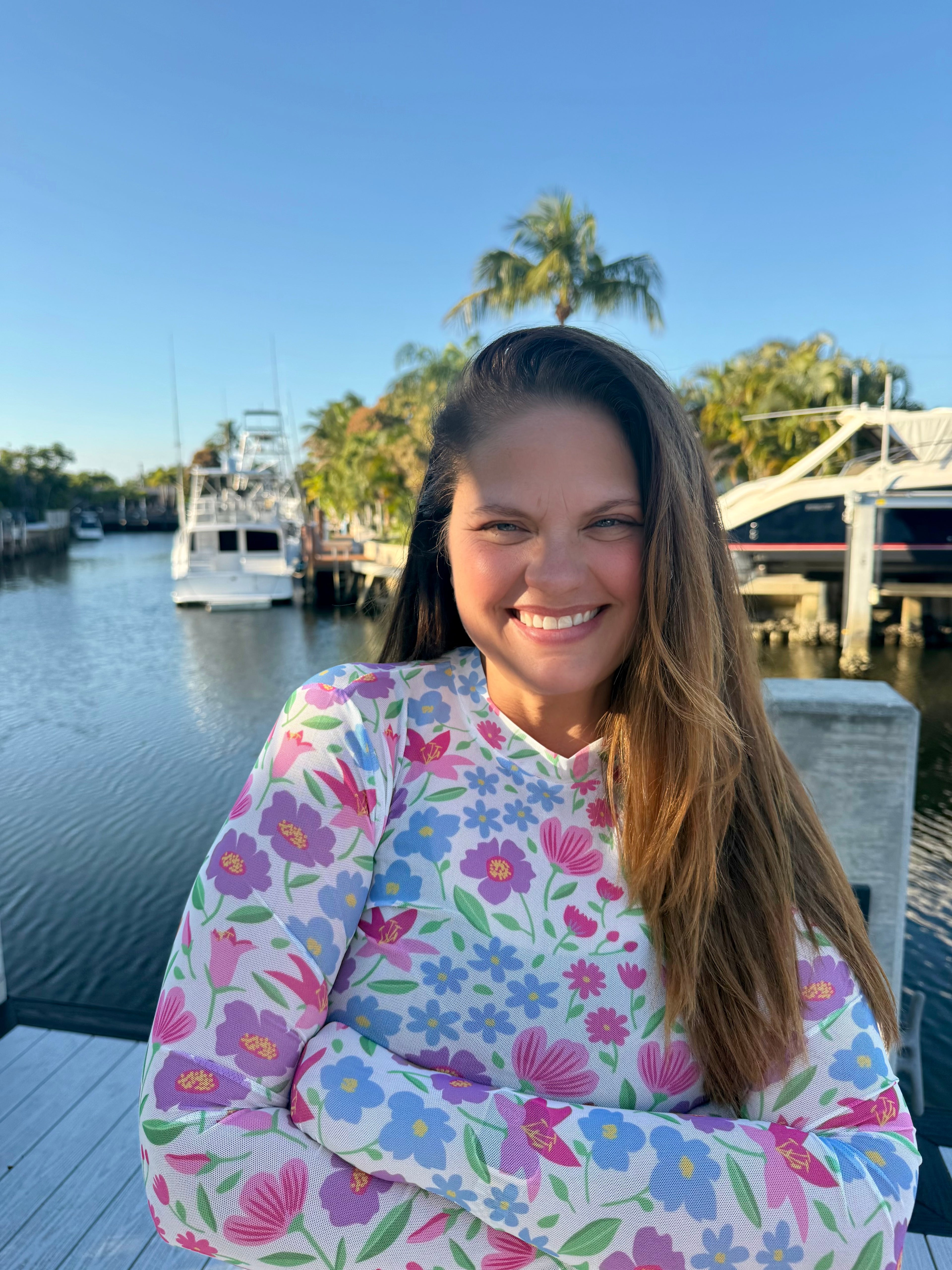 Kate Mesh Top / Spring Meadow by Jess Lea - BFF Here