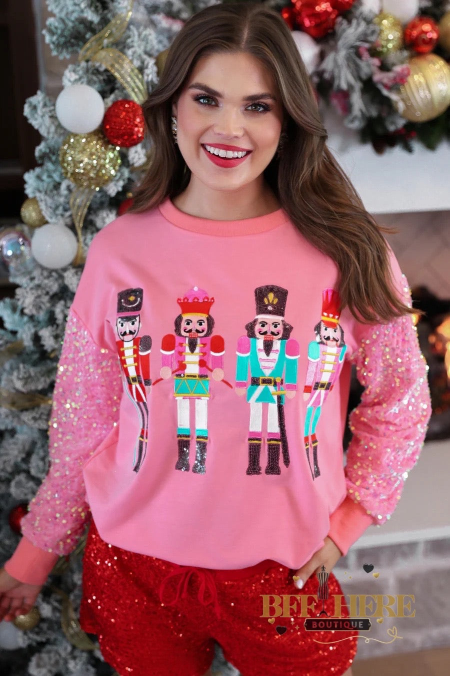 Season To Sparkle Sequin Top by Jess Lea - BFF Here