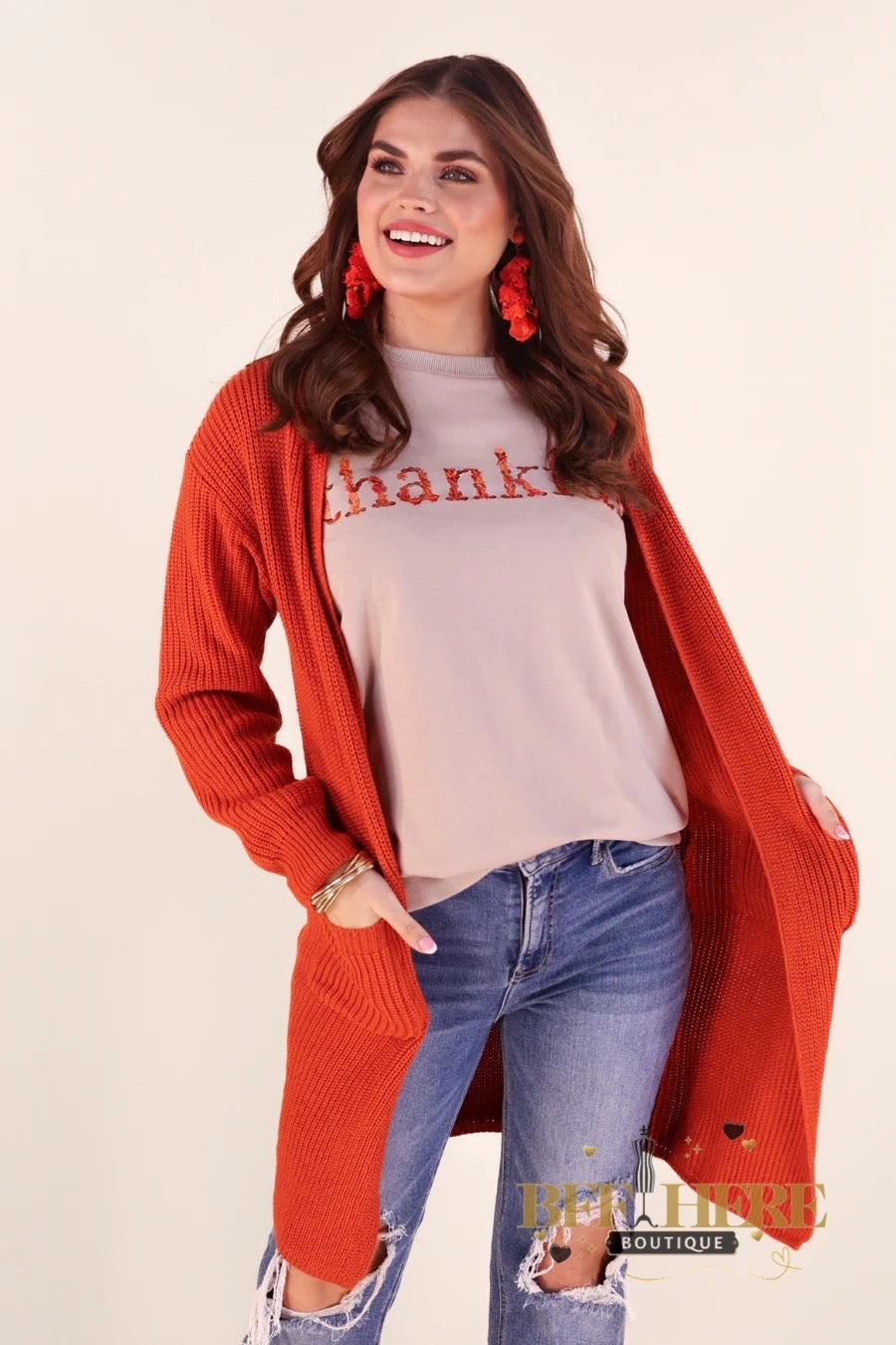 Crisp Fall Knit Cardigan by Jess Lea - BFF Here