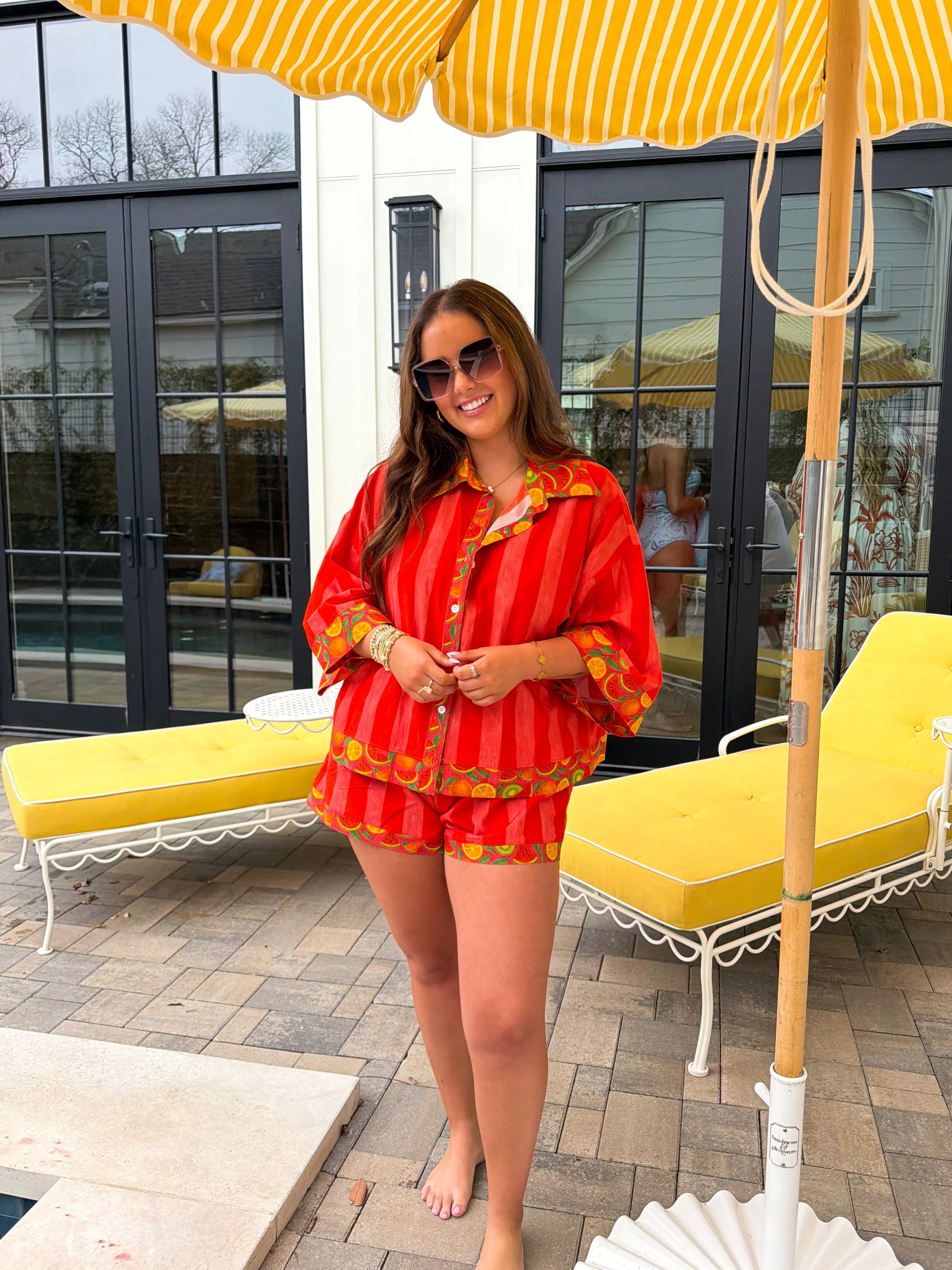 PREORDER: Fruit Salad Button Down Top by Blakeley (ETA: April)