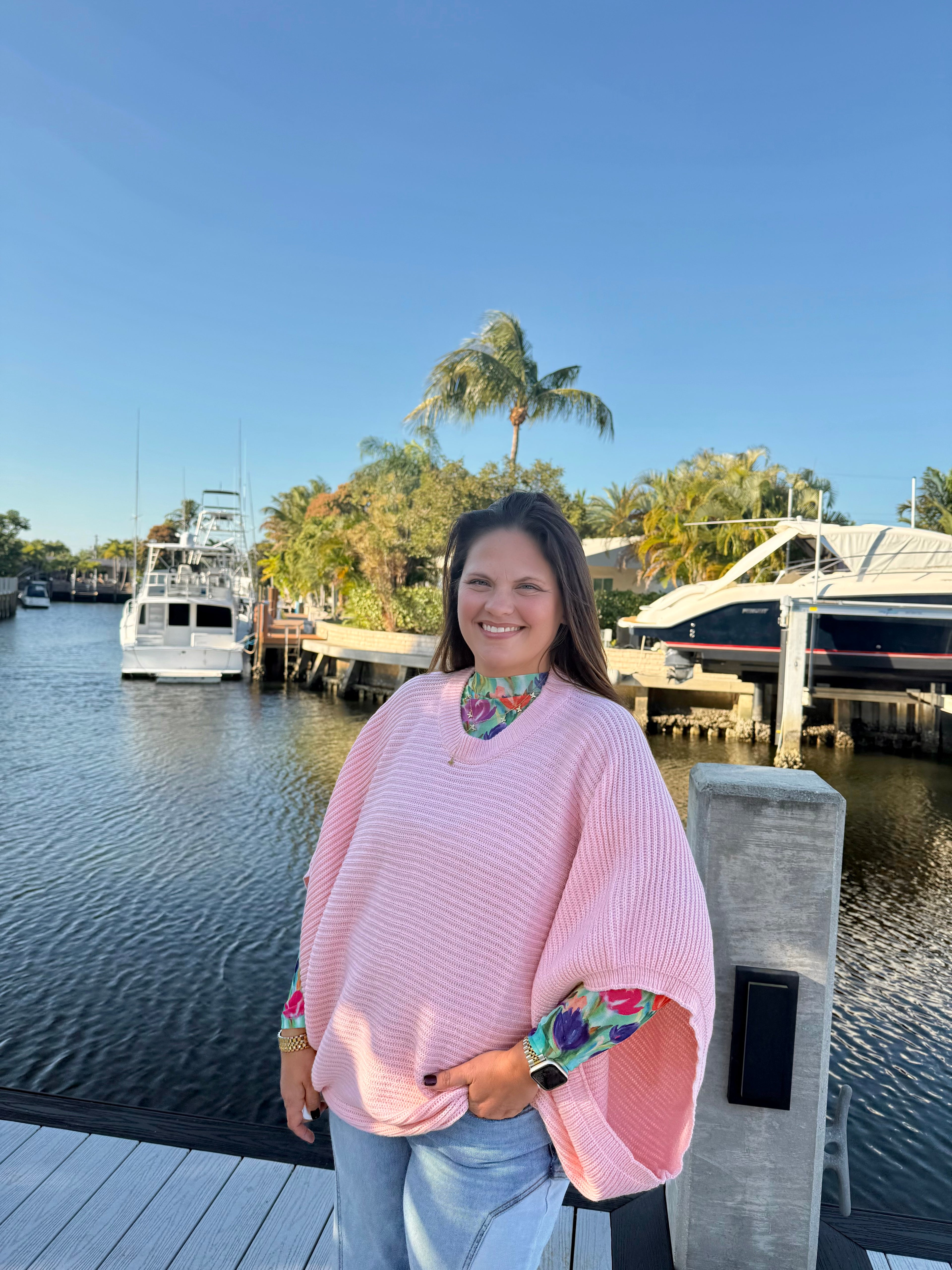 Spring Meg Pullover Poncho by Blakeley - BFF Here