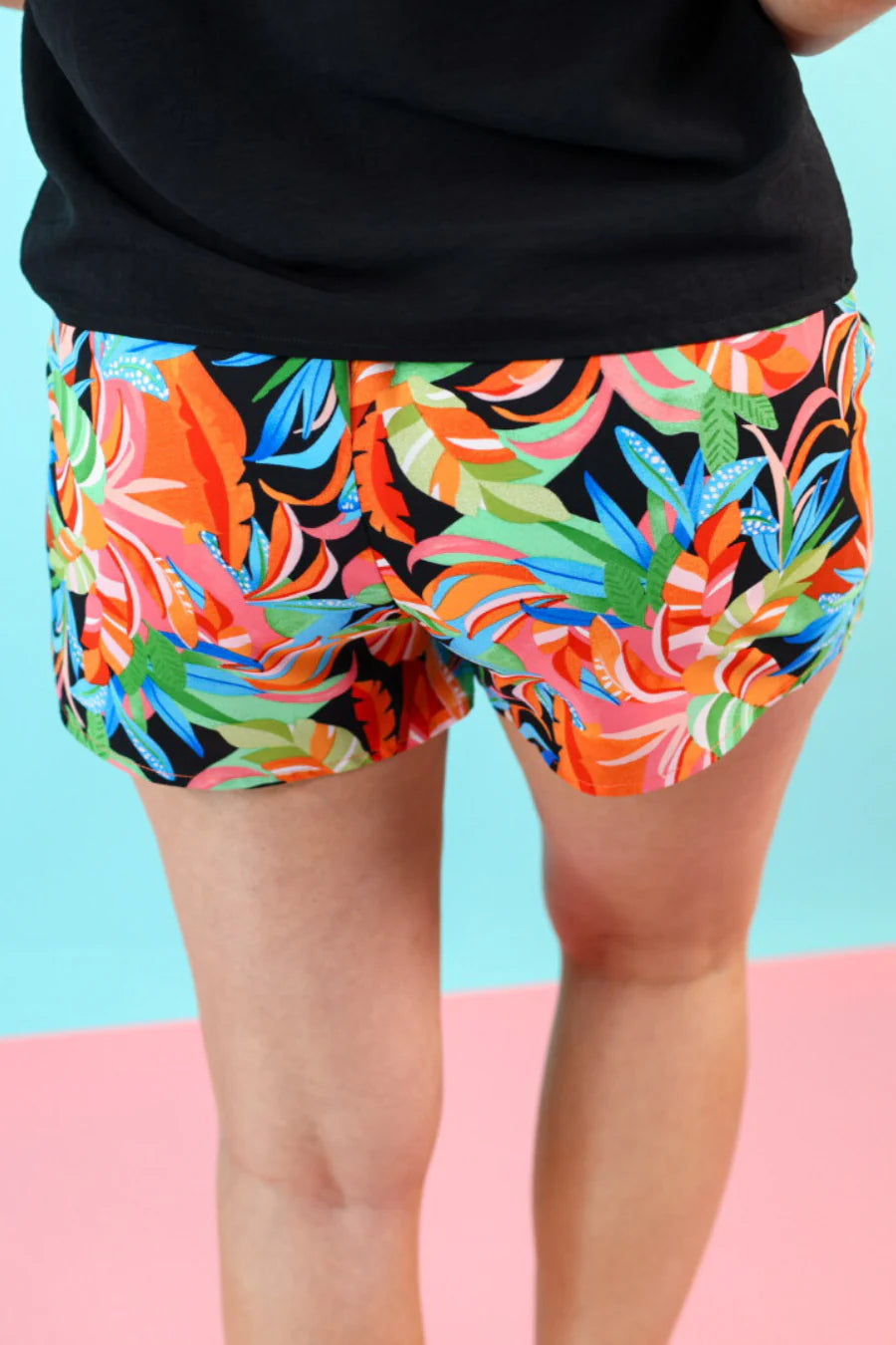 Summer Dreaming Tropical Shorts by Jess Lea - BFF Here