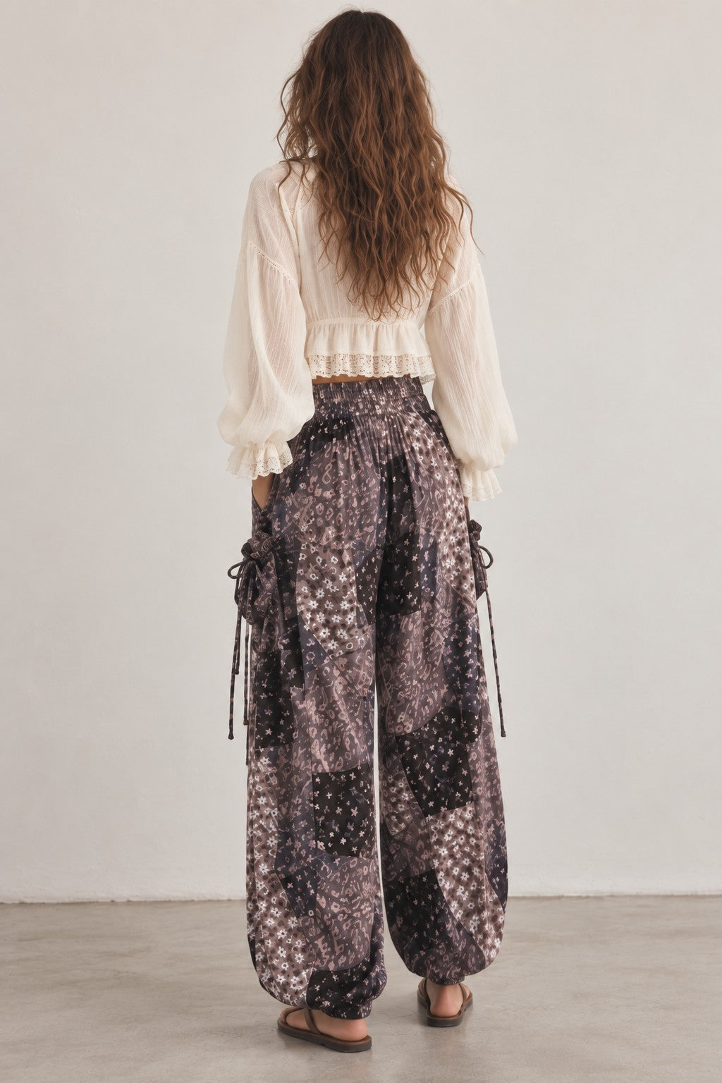PREORDER: Boho Floral Cargo Pants / ARRAY by Jade by Jane (ETA: November)