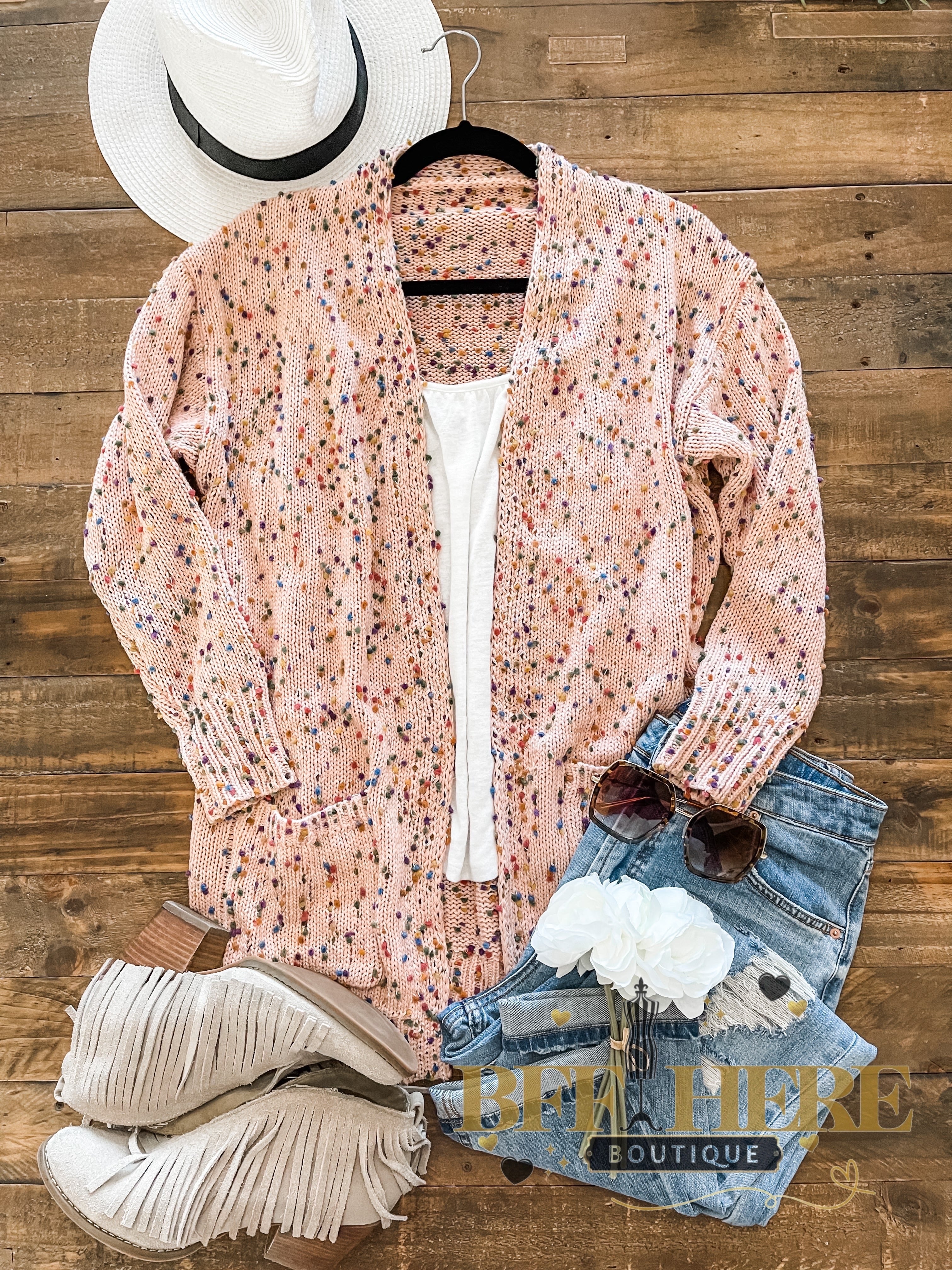 Spring Miley Dot Cardigan by Blakeley - BFF Here